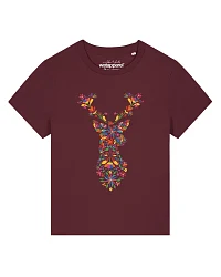 Produktseite: Watapparel T-Shirt Floral Deer