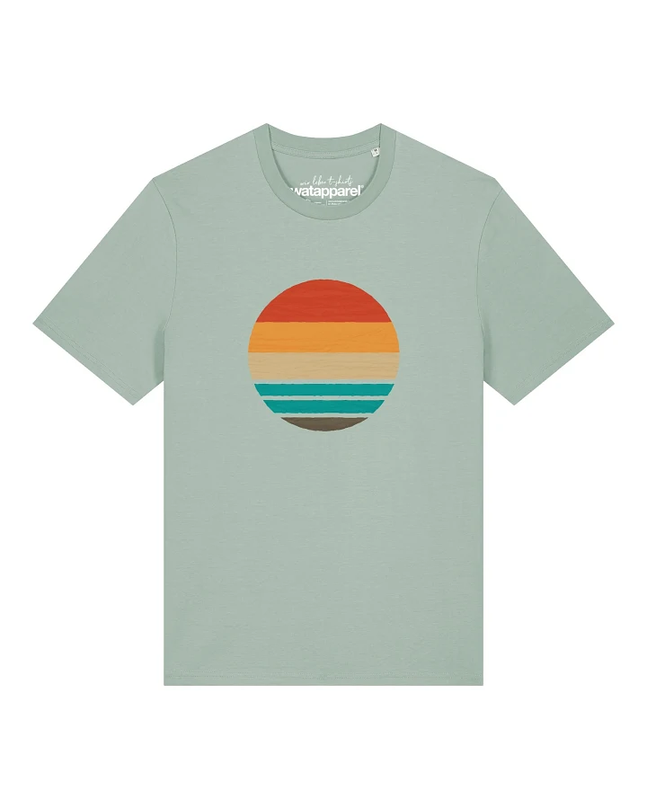 Watapparel T-Shirt Retro Sunset Ocean