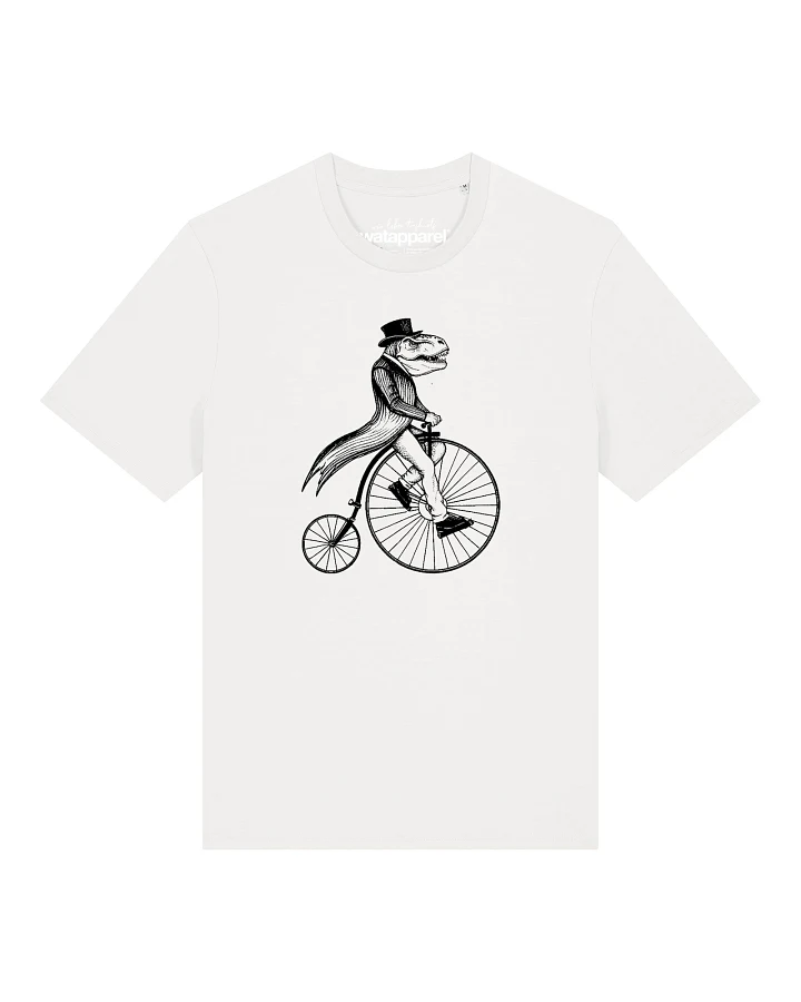 Watapparel T-Shirt T-Rex Auf Fahrrad