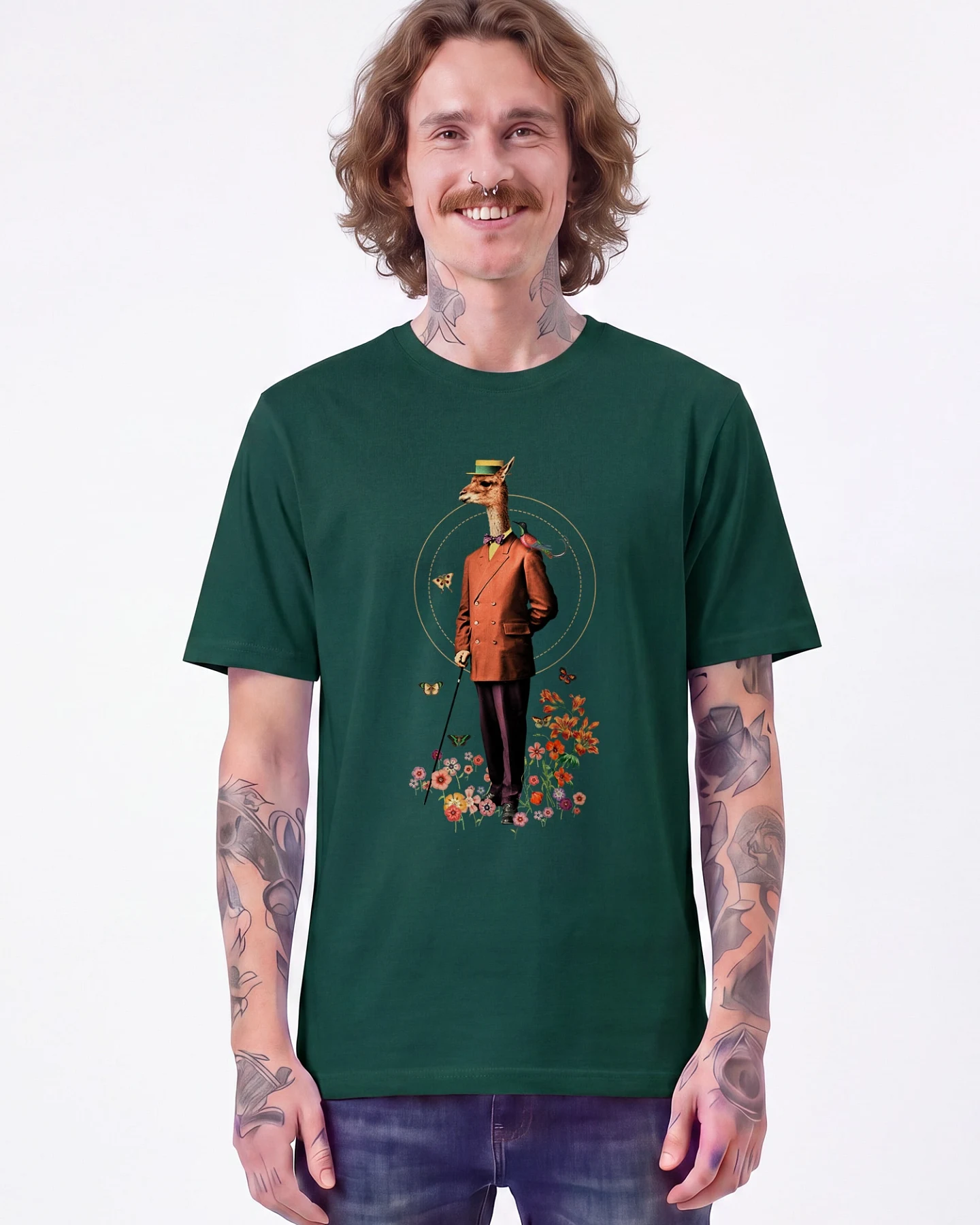 Watapparel T-Shirt Fancy Llama – Ansicht 2