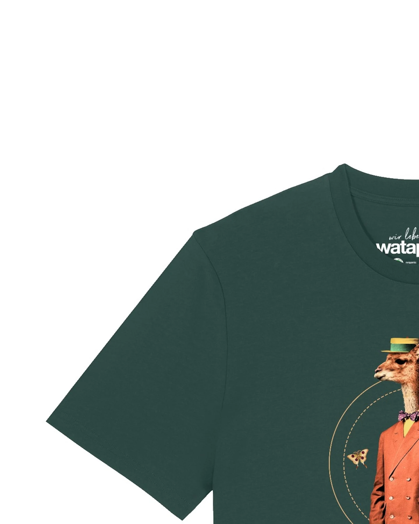 Watapparel T-Shirt Fancy Llama – Ansicht 3
