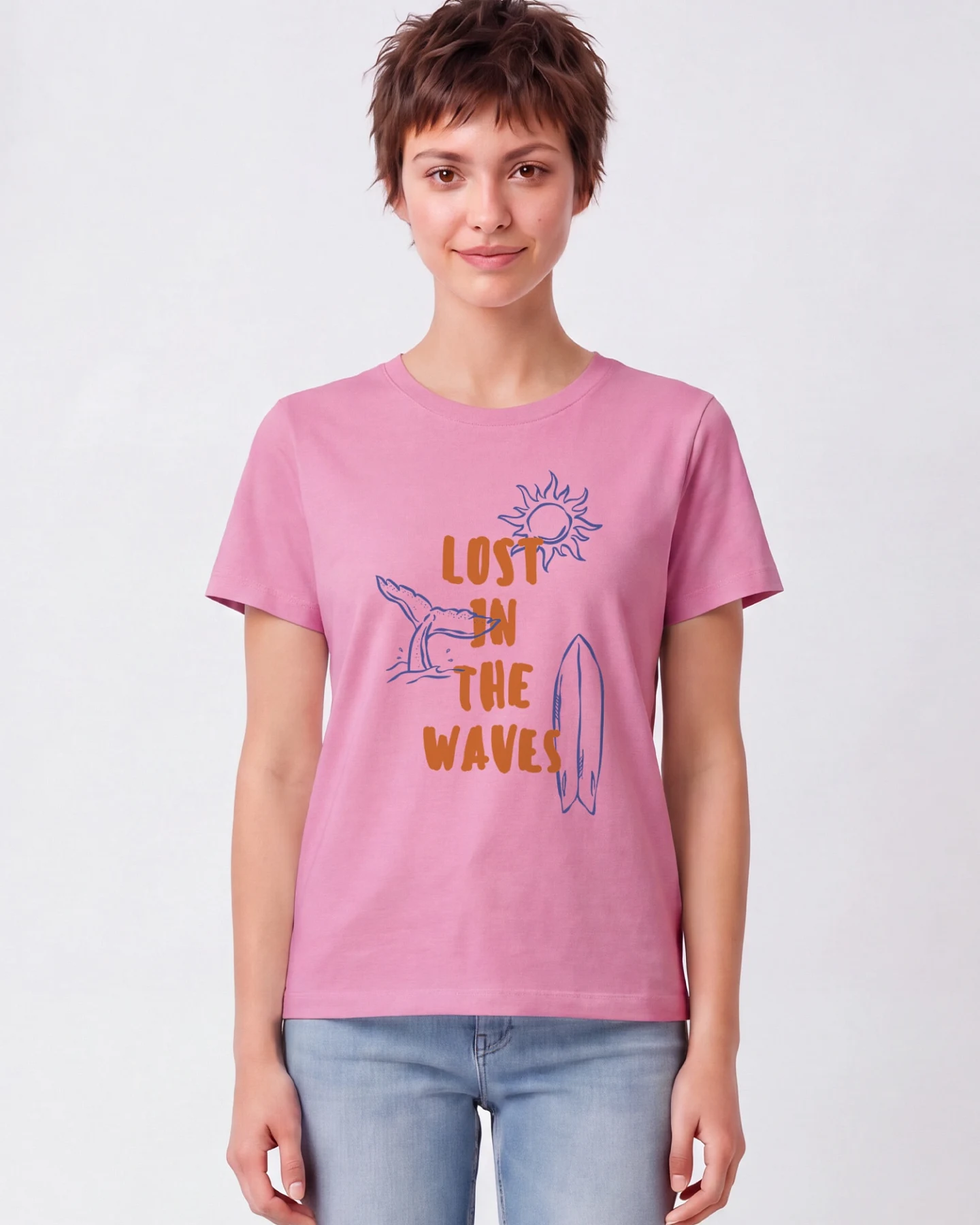 Watapparel T-Shirt Lost In The Waves – Ansicht 2