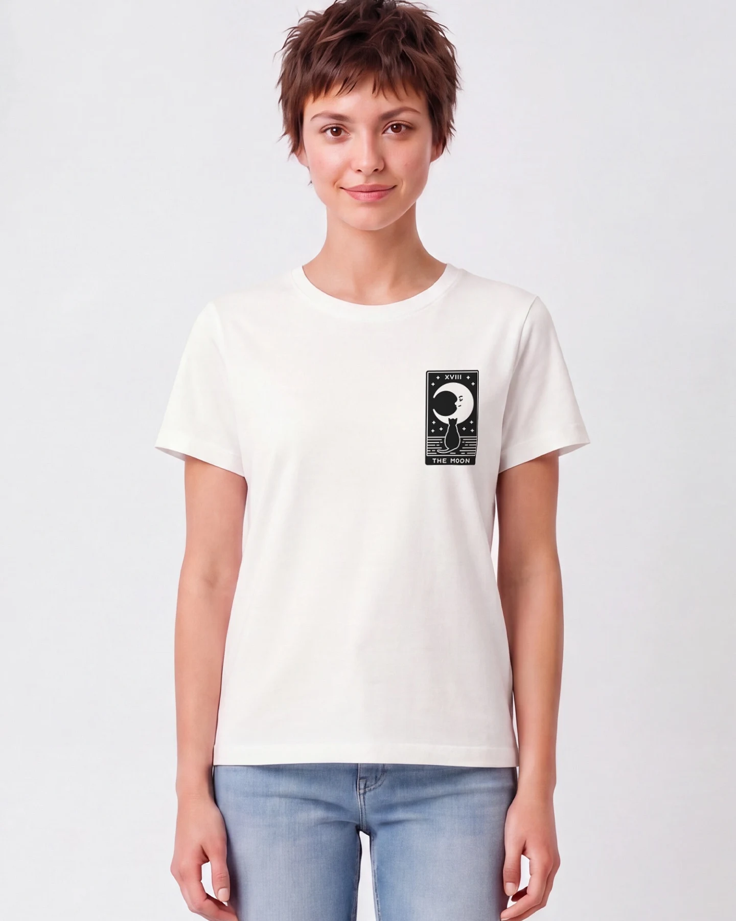 Watapparel T-Shirt Tarot The Moon – Ansicht 2