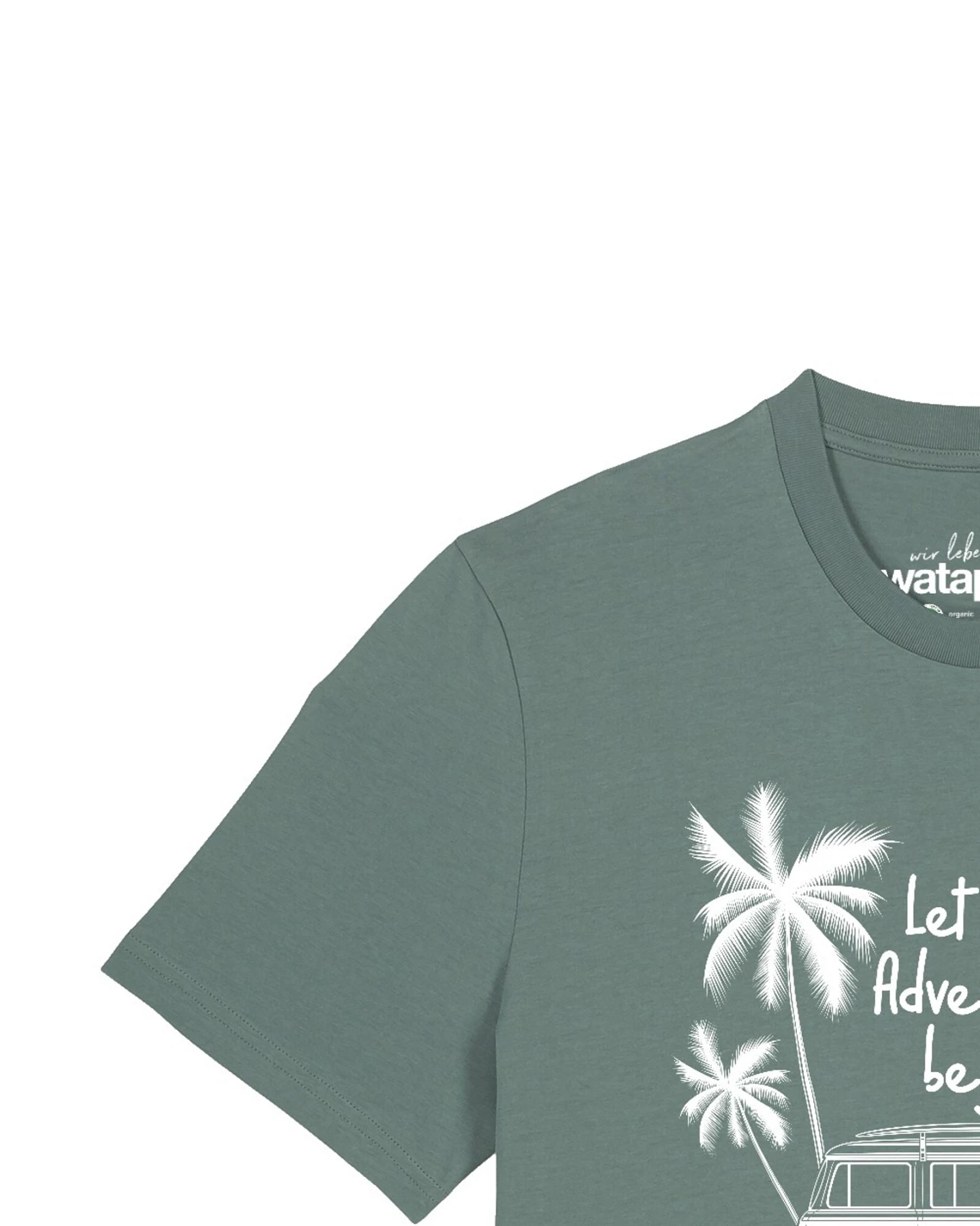 Watapparel T-Shirt Let The Adventure Begin – Ansicht 3