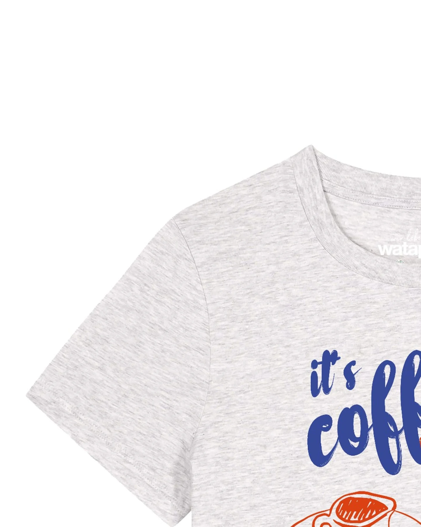 Watapparel T-Shirt Its Coffee Time – Ansicht 3
