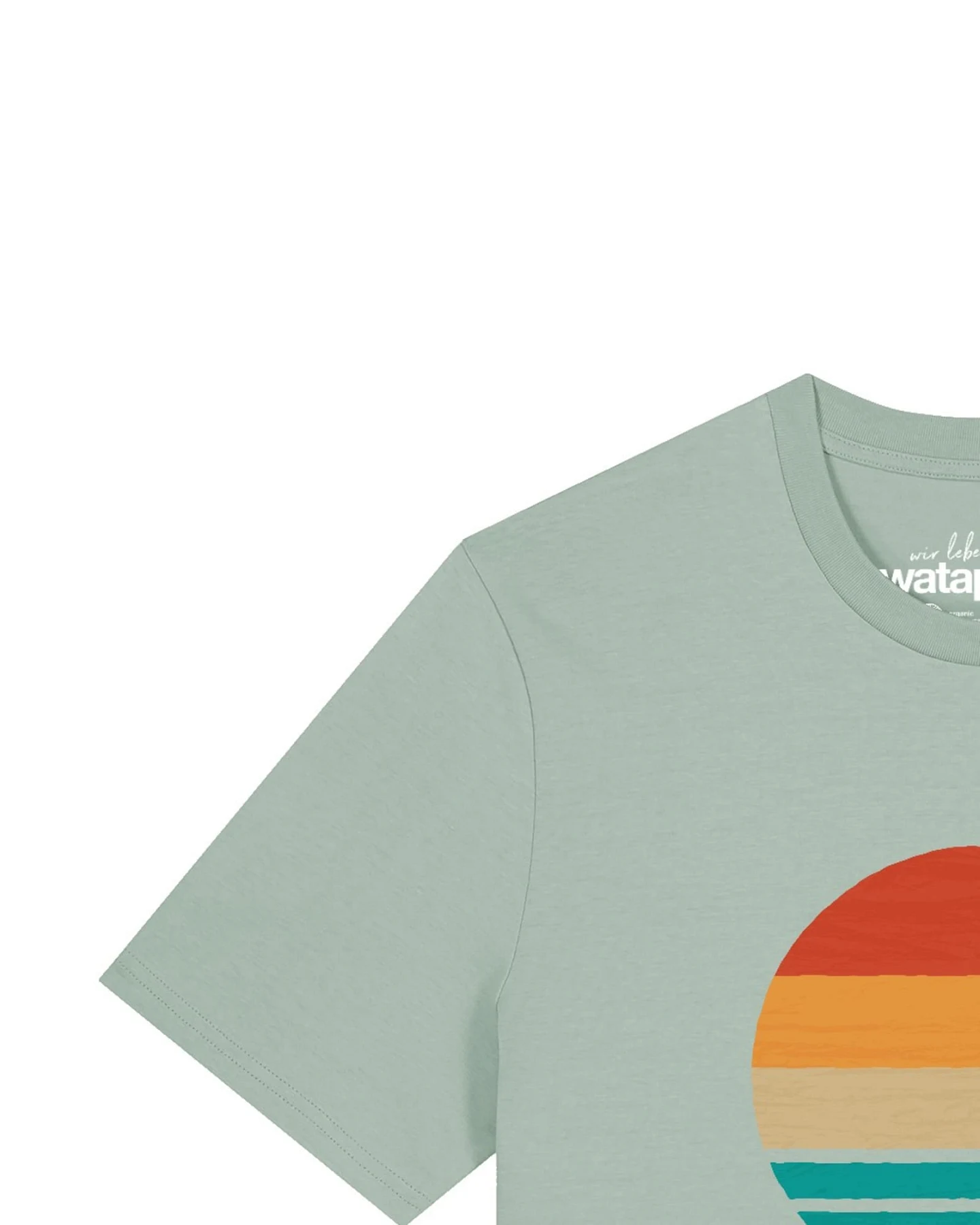 Watapparel T-Shirt Retro Sunset Ocean – Ansicht 3
