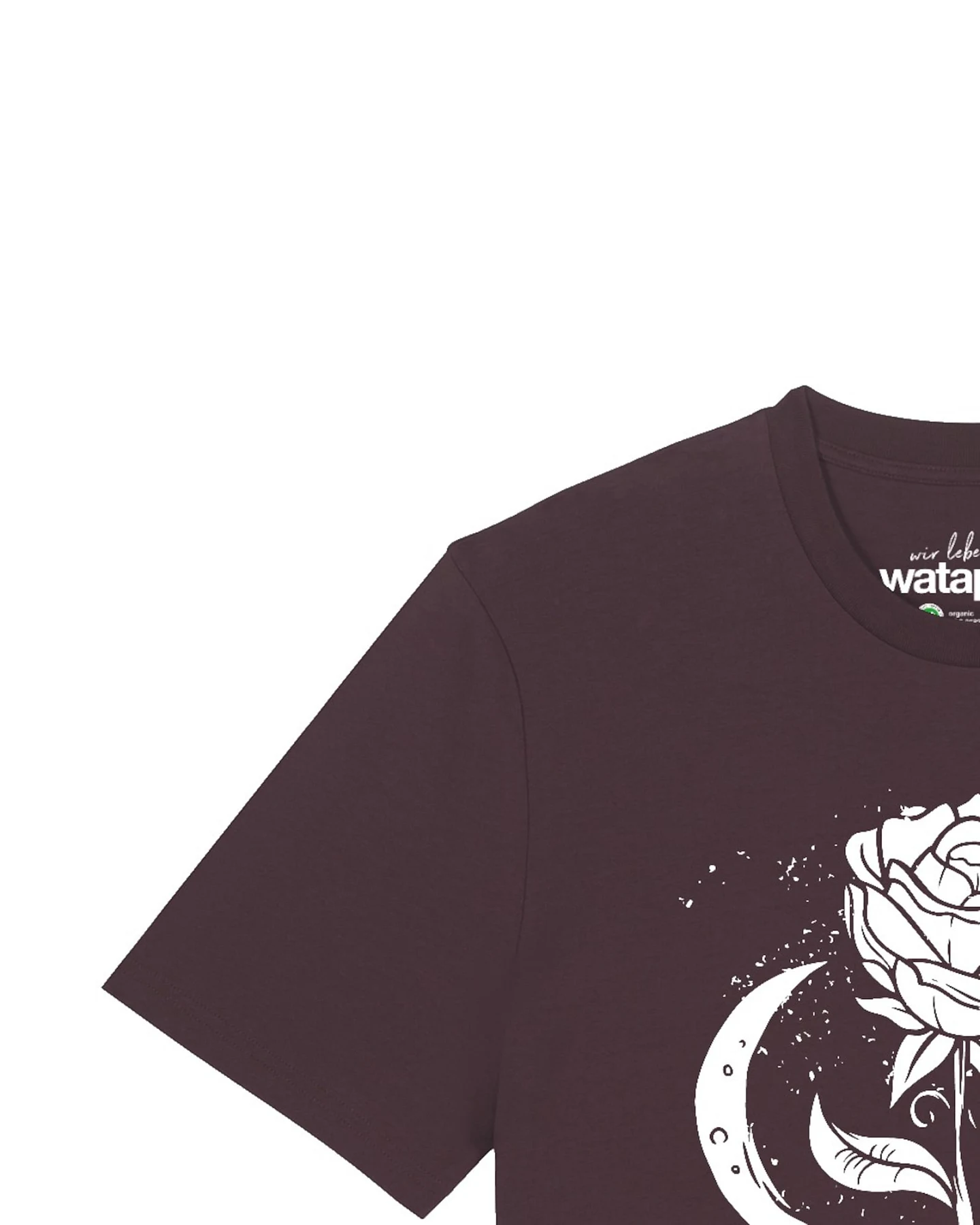 Watapparel T-Shirt Rose und Mond – Ansicht 3
