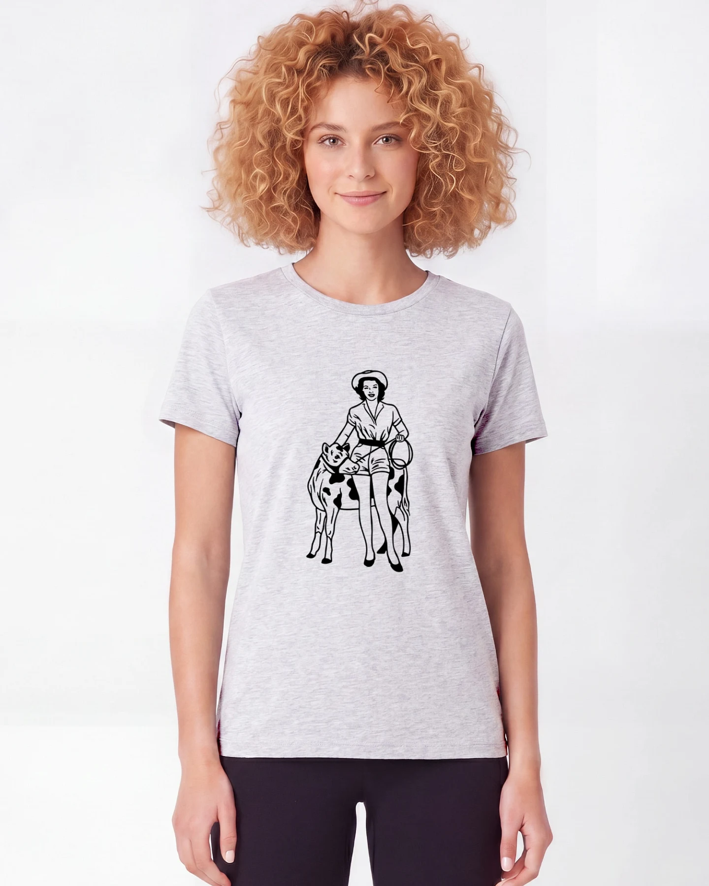 Watapparel T-Shirt Cowgirl – Ansicht 2