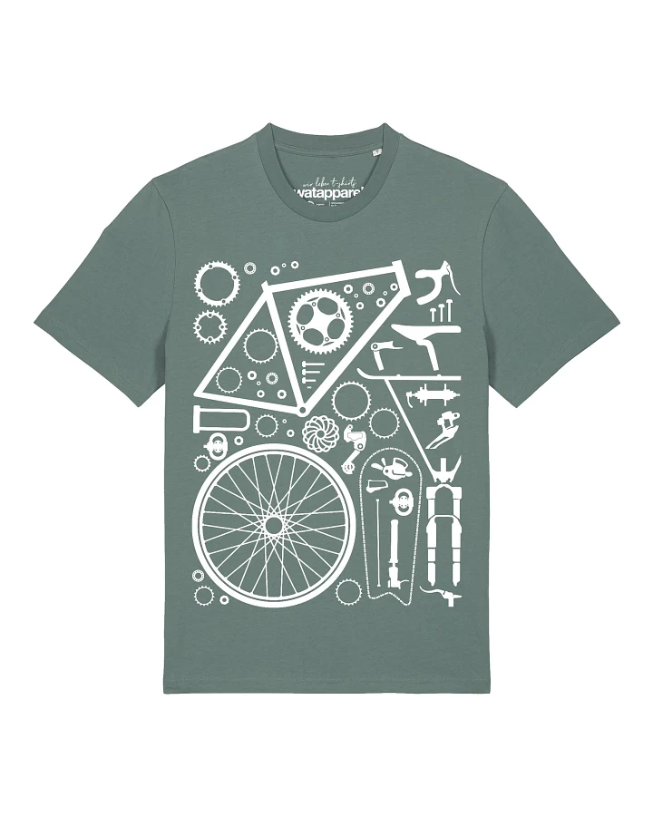 Watapparel T-Shirt Fahrradteile