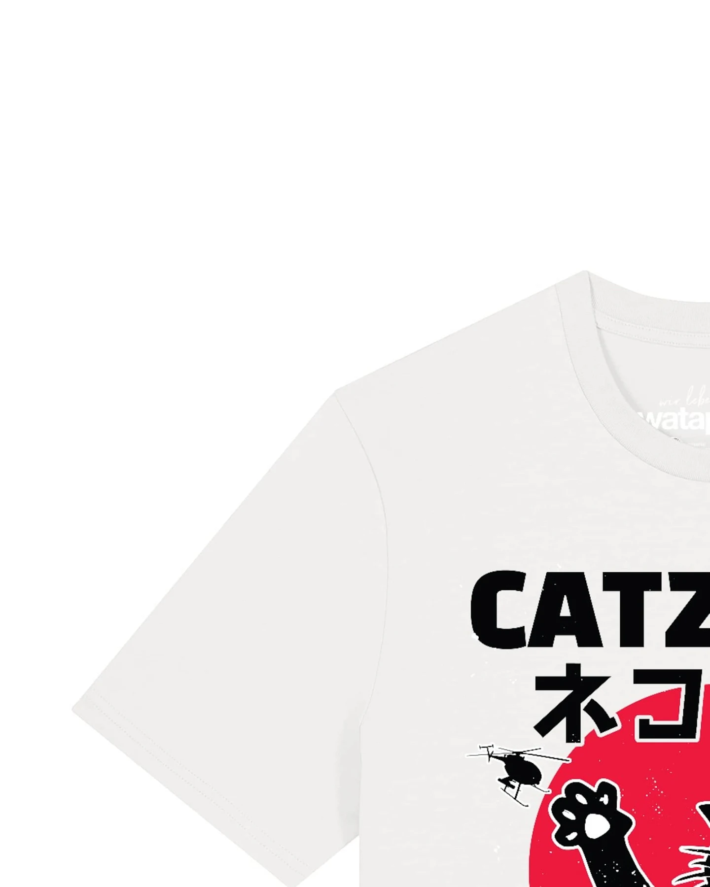 Watapparel T-Shirt Catzilla – Ansicht 3