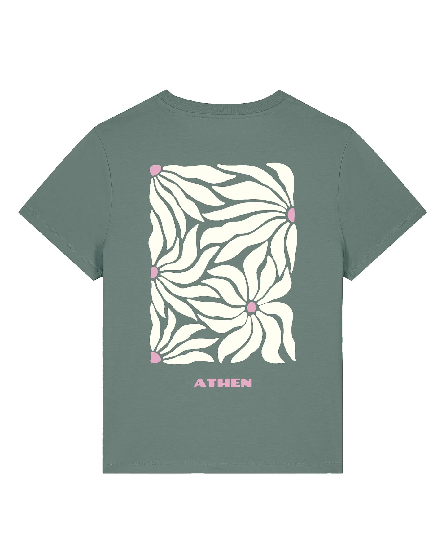 Watapparel T-Shirt Athen Flora – Ansicht 4