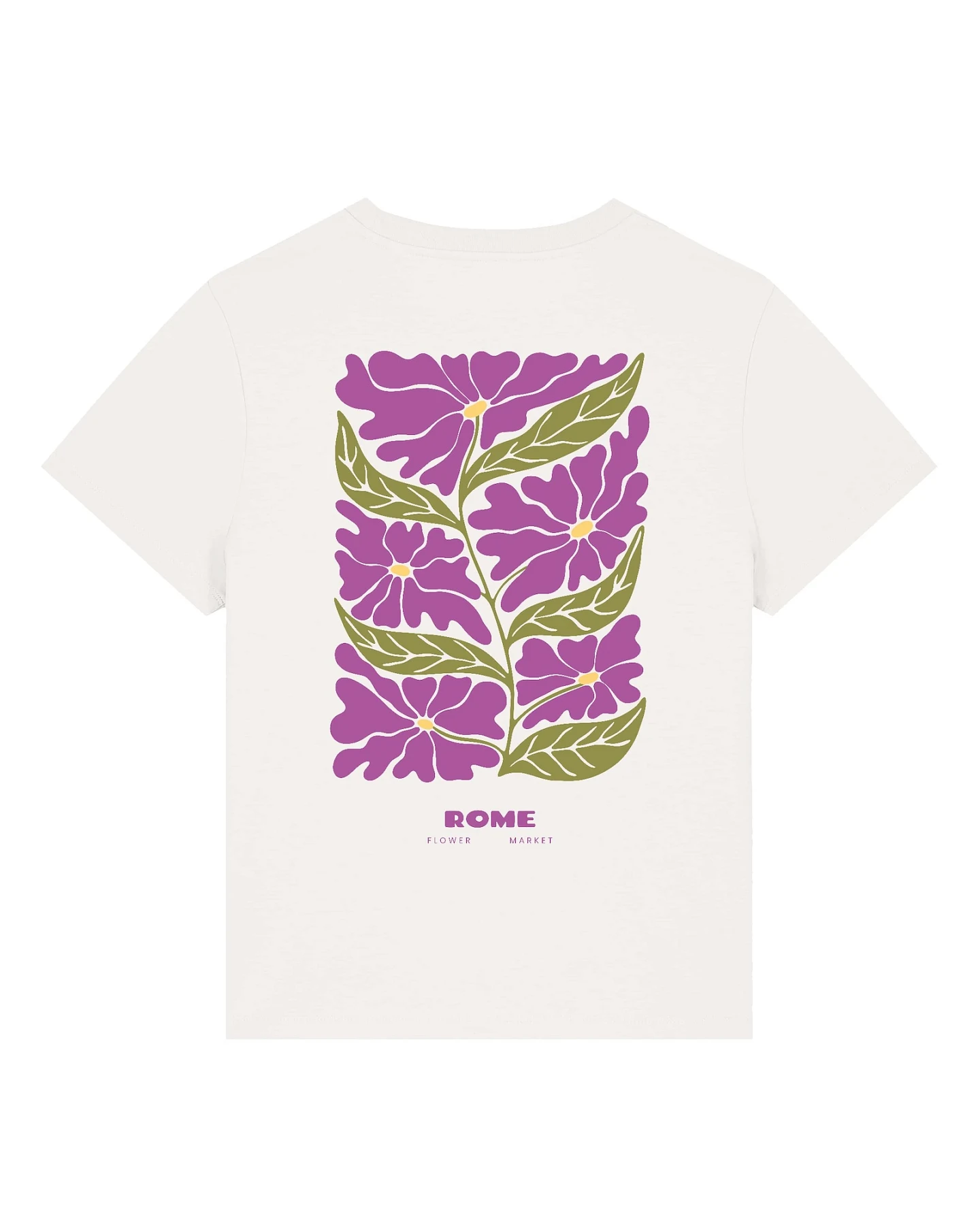 Watapparel T-Shirt Rome Flora – Ansicht 4