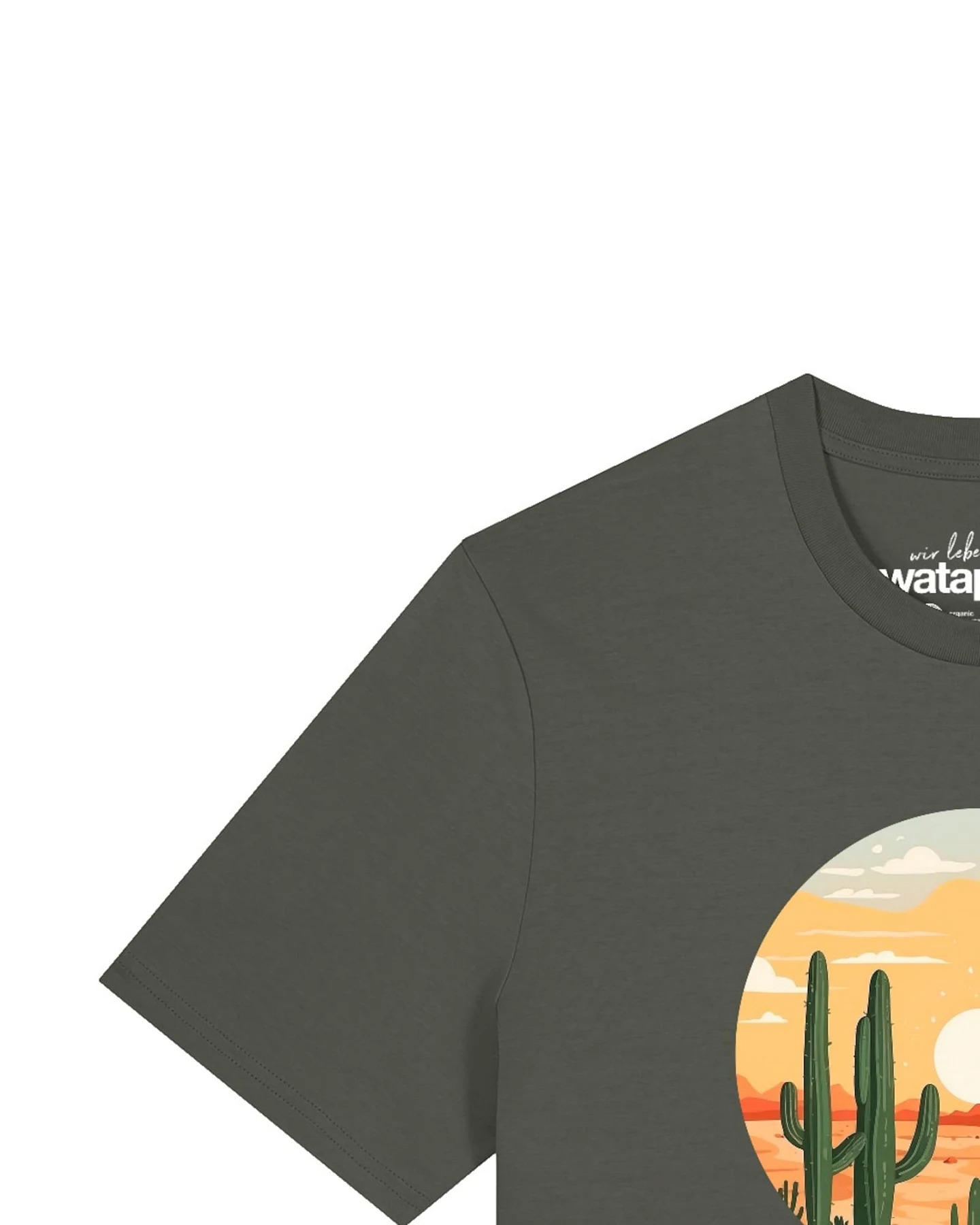 Watapparel T-Shirt Sonnenuntergang In Der Wüste – Ansicht 3