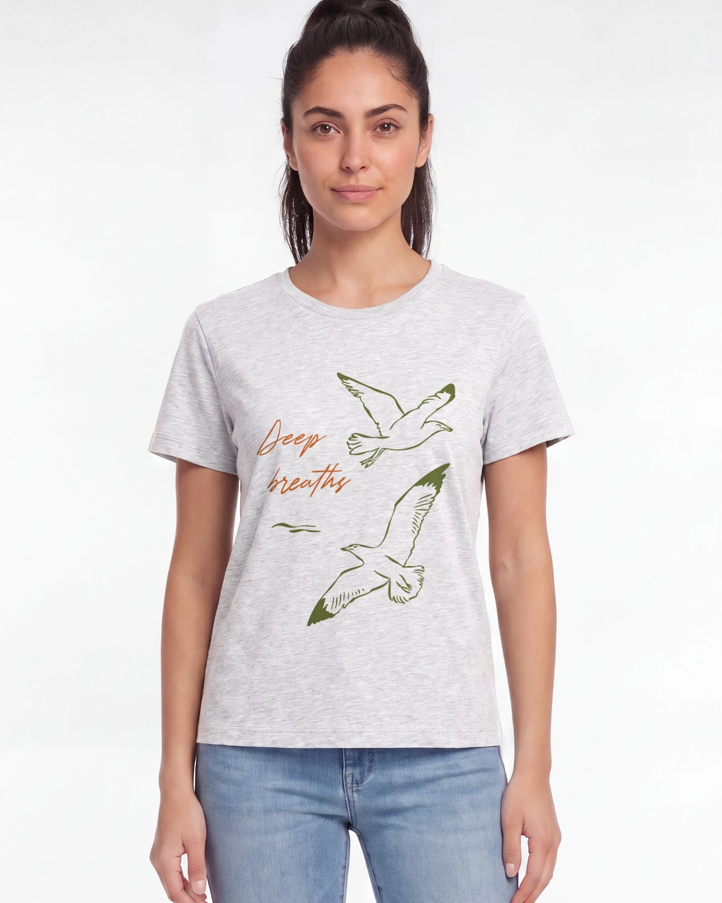 Watapparel T-Shirt Deep Breaths (GOTS) – Ansicht 2