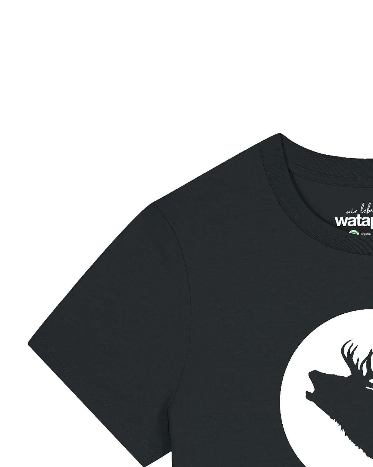 Watapparel T-Shirt Röhrender Hirsch – Ansicht 3
