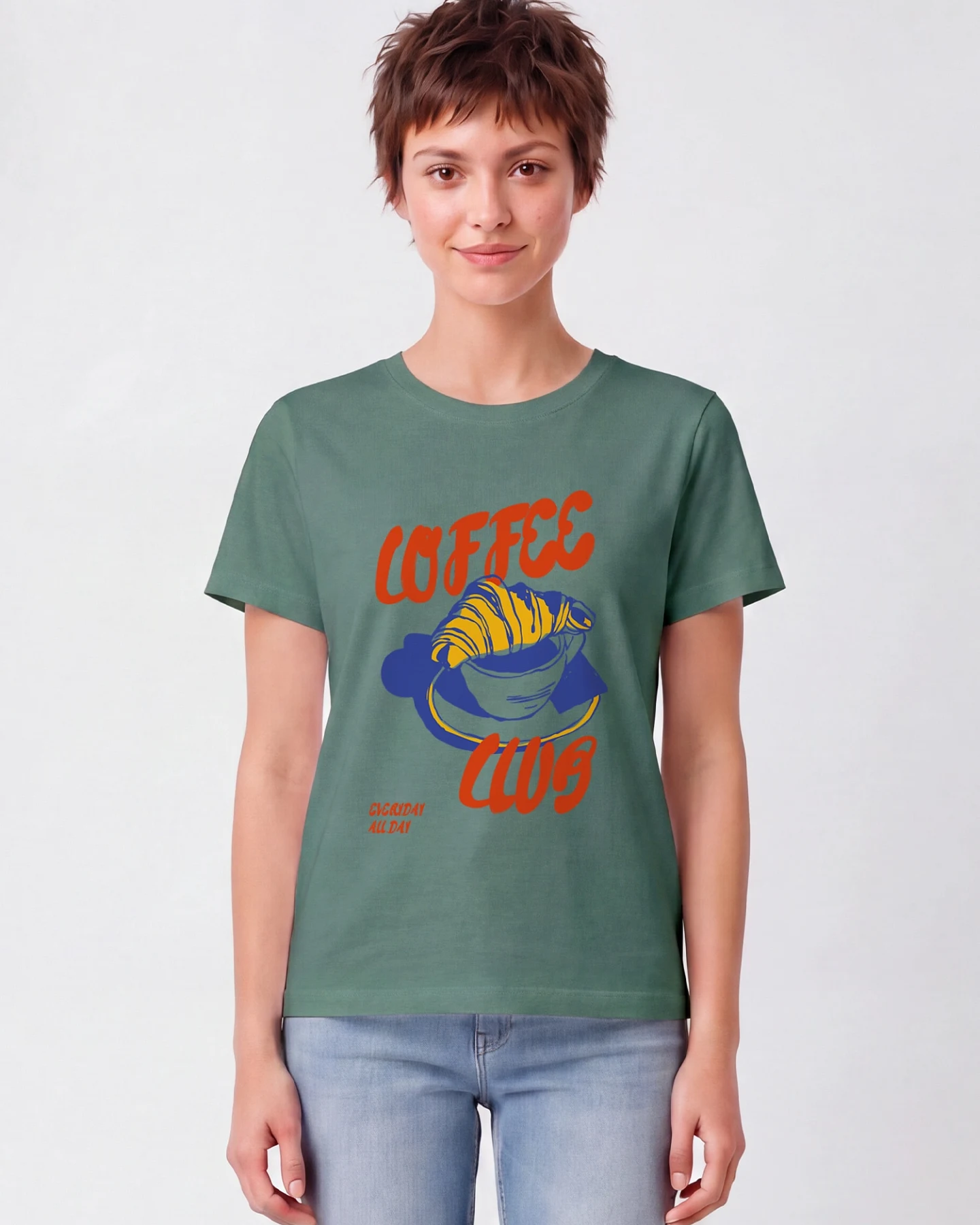 Watapparel T-Shirt Coffee Club – Ansicht 2