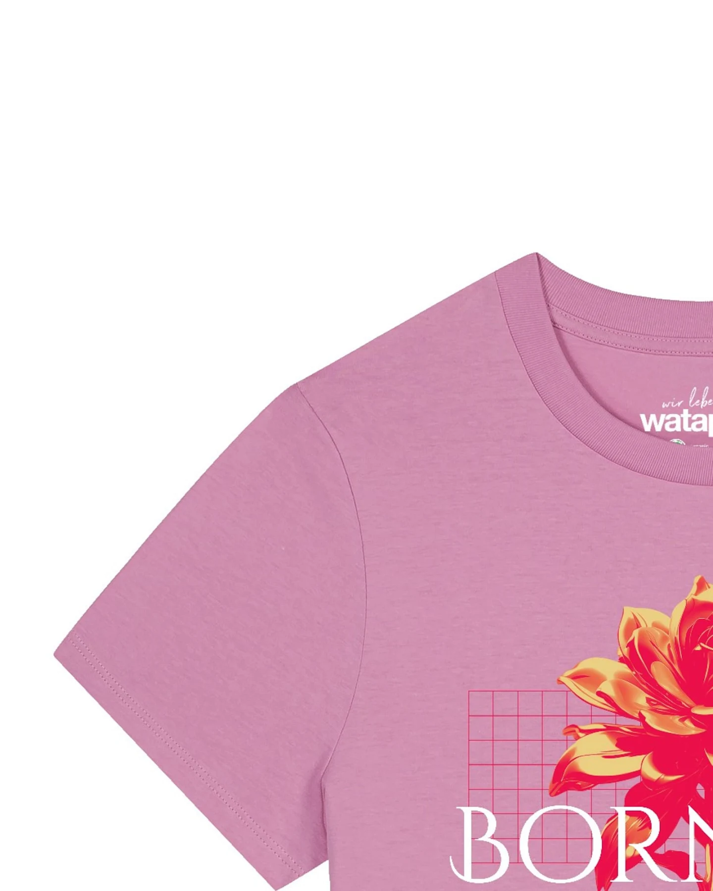 Watapparel T-Shirt Born To Bloom – Ansicht 3