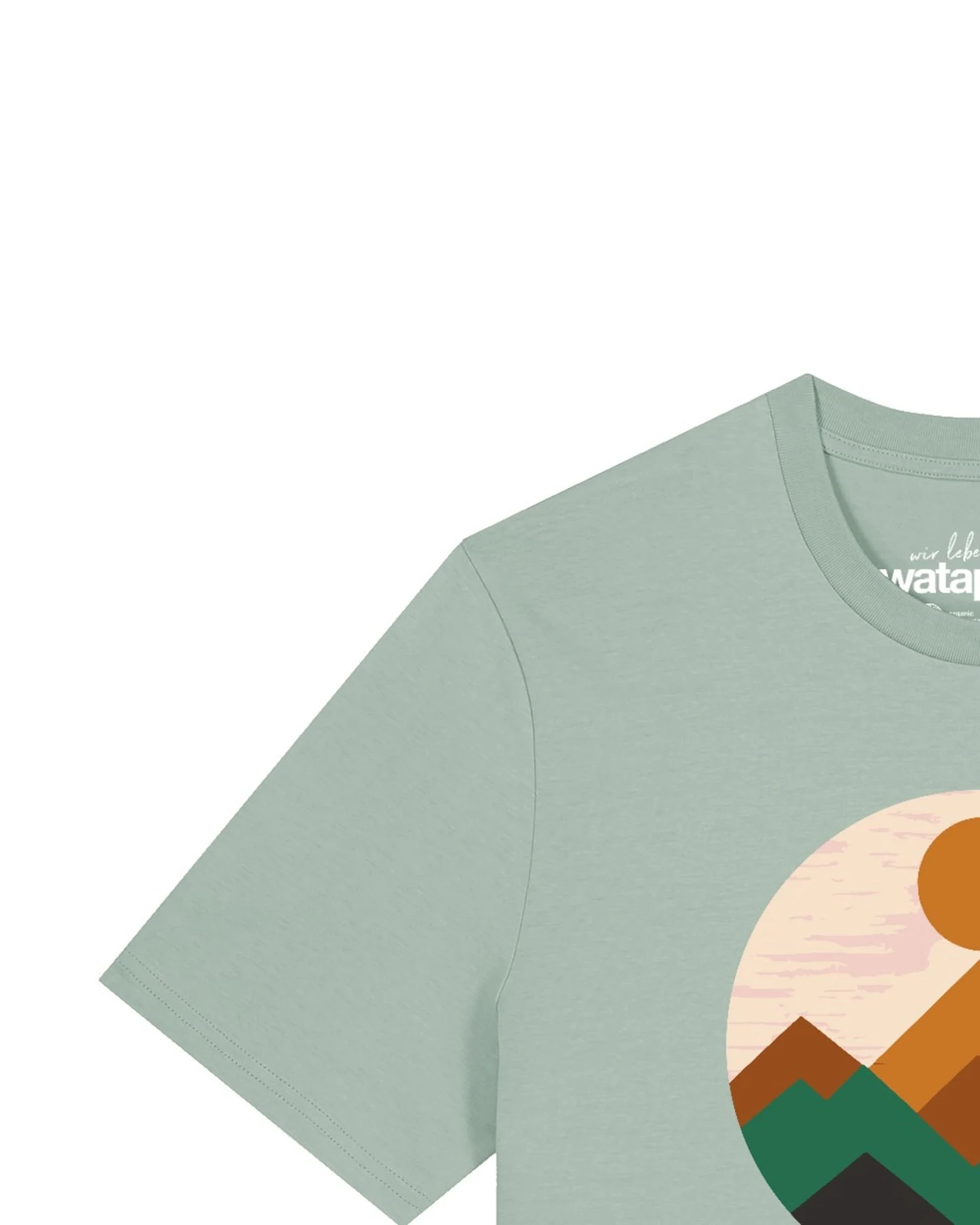 Watapparel T-Shirt Geometric Landscape 2 – Ansicht 2