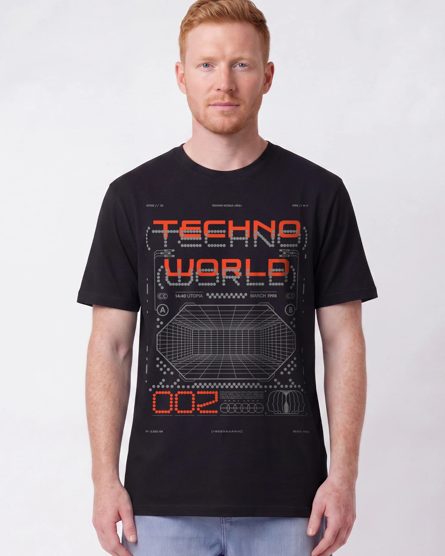 Watapparel T-Shirt Technoworld – Ansicht 2