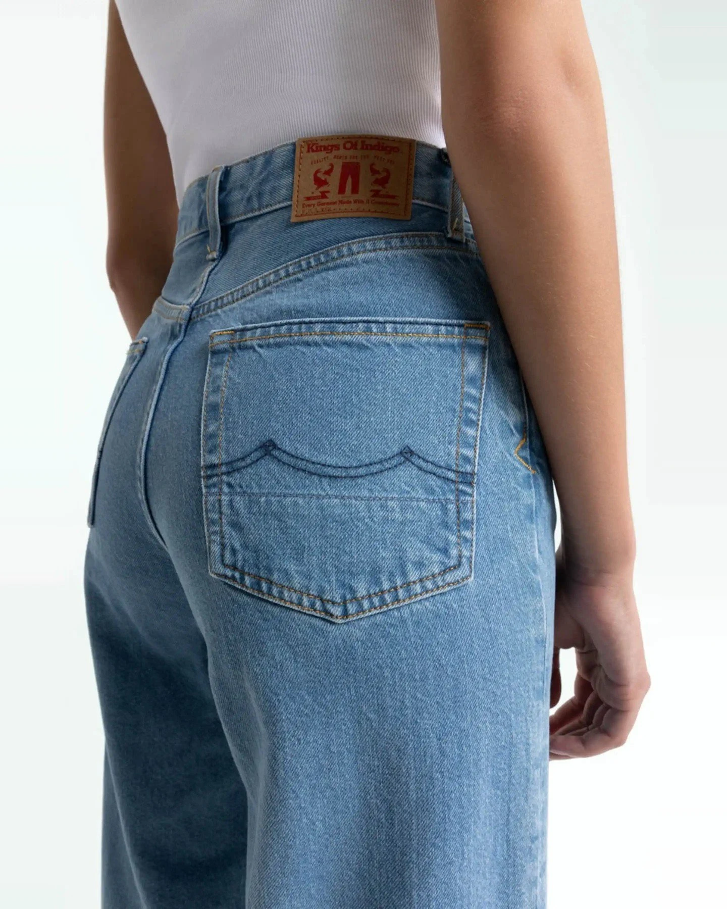 Jeans Elisabeth Cropped Clean Holo Mid Vintage – Ansicht 4