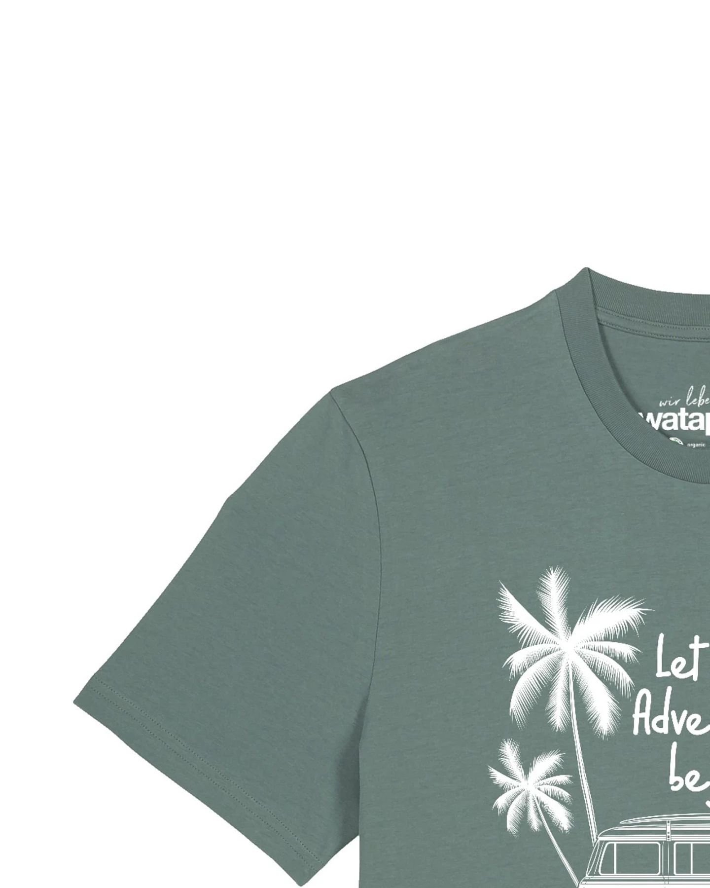 Watapparel T-Shirt Let The Adventure Begin – Ansicht 3