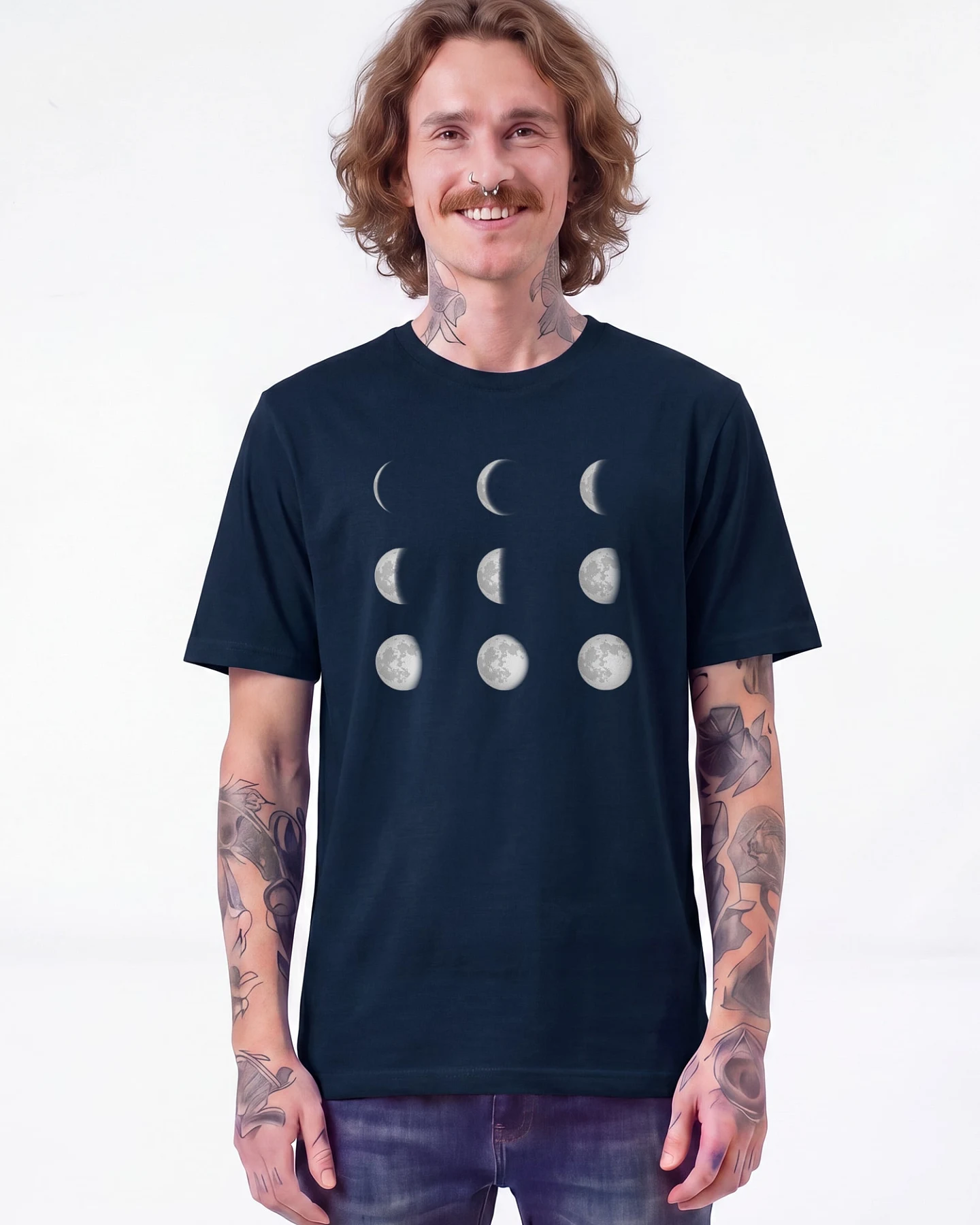 Watapparel T-Shirt Moonphases – Ansicht 2