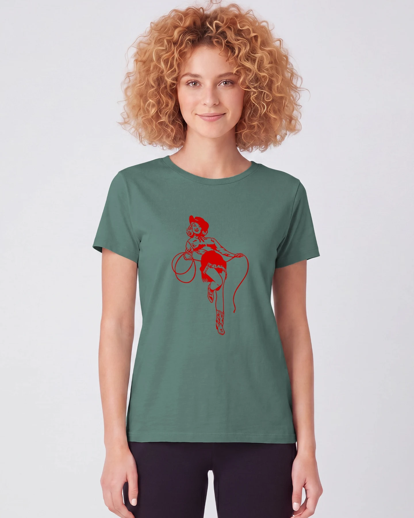 Watapparel T-Shirt Cowgirl – Ansicht 2