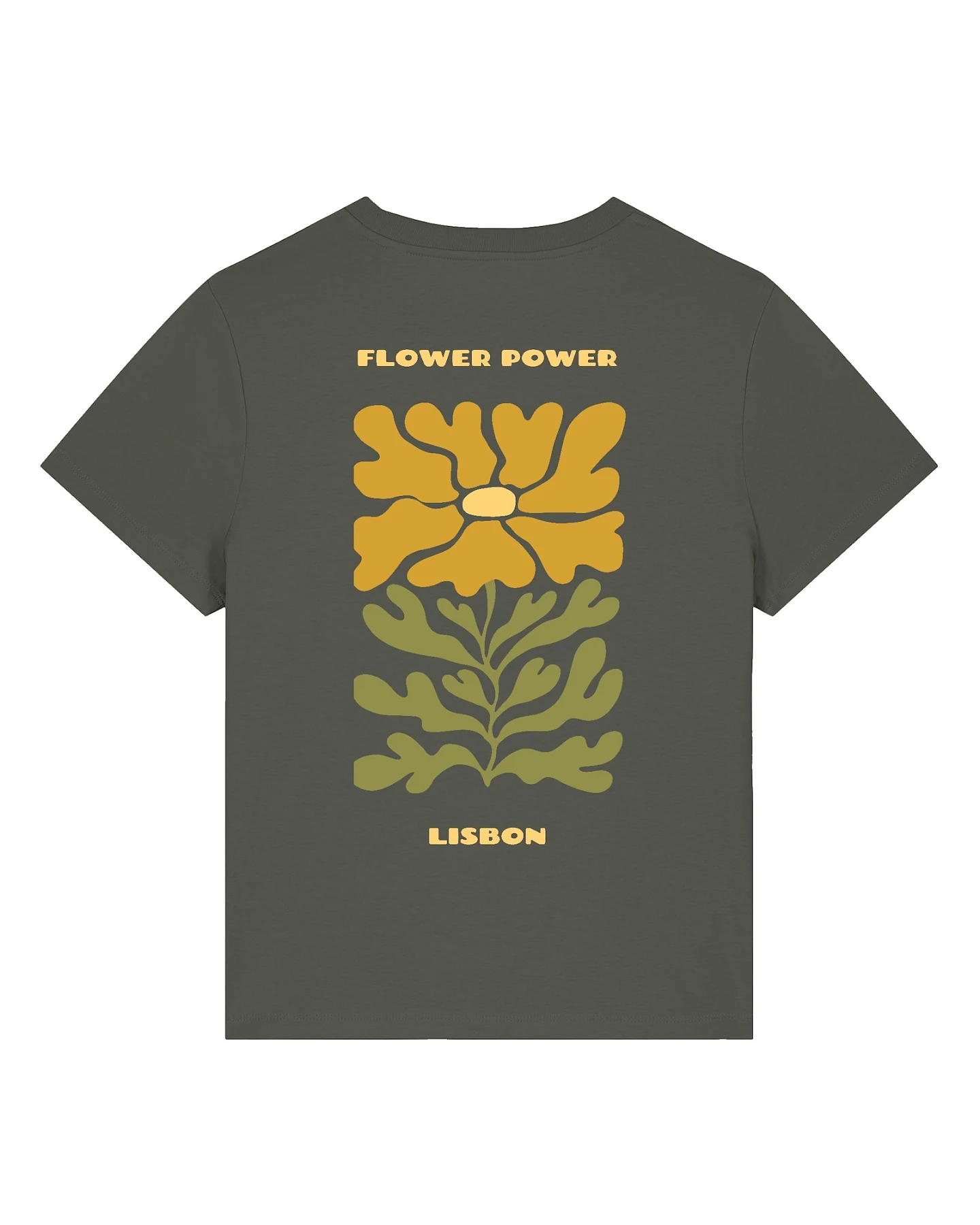 Watapparel T-Shirt Lisbon Flora (GOTS) – Ansicht 4