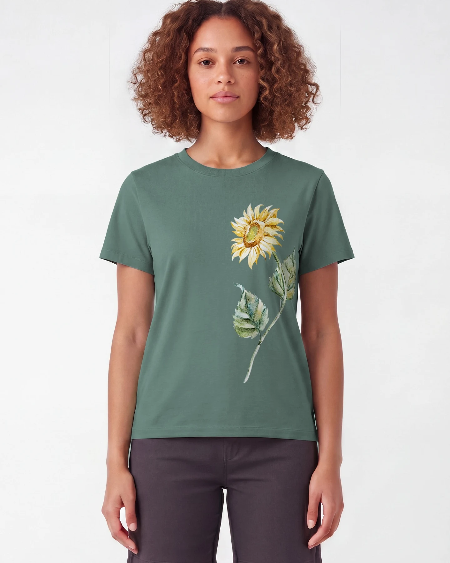 Watapparel T-Shirt Sonnenblume – Ansicht 2