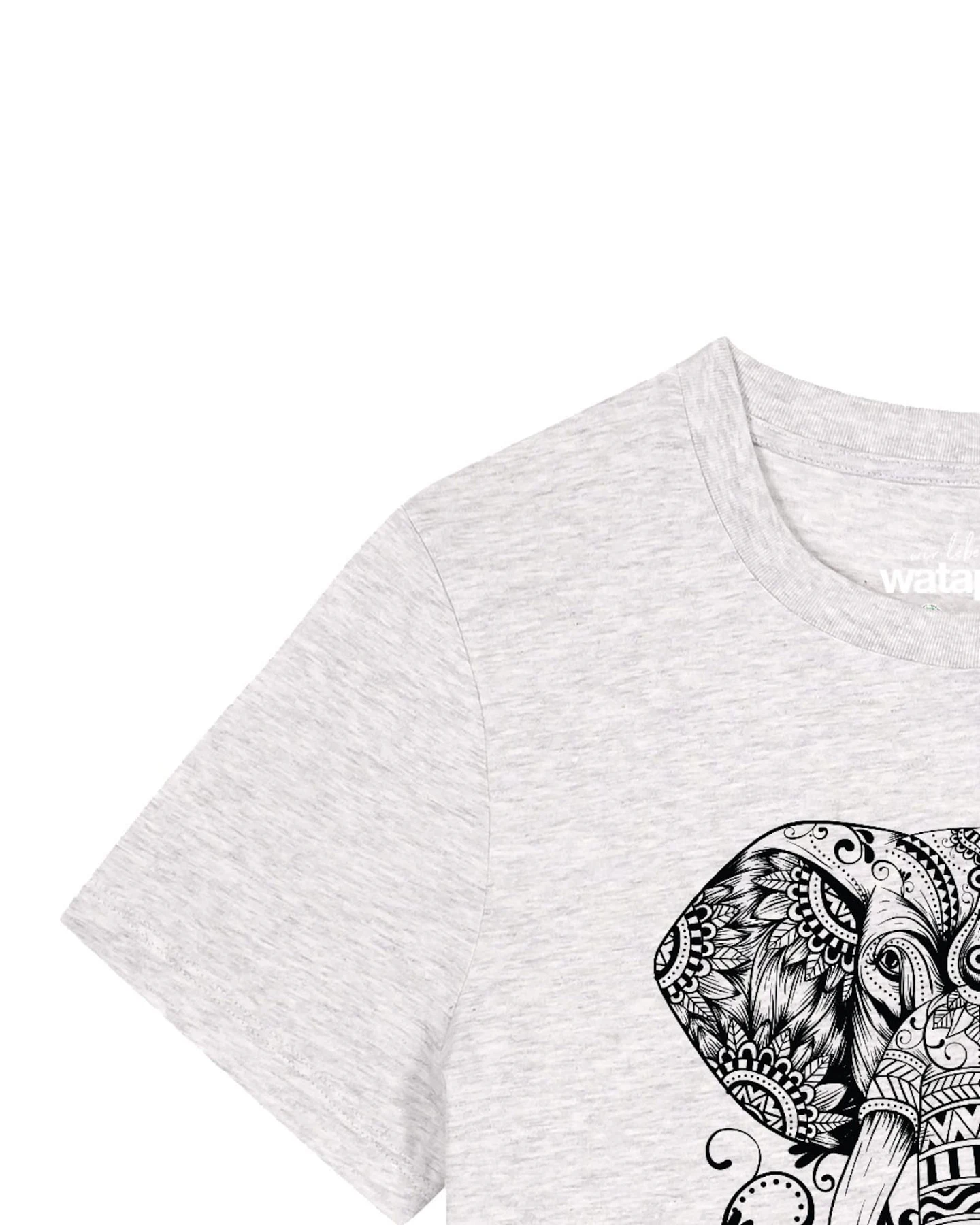 Watapparel T-Shirt Mandala Elephant – Ansicht 3