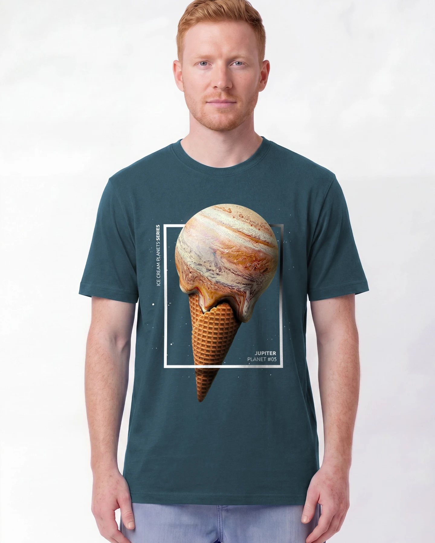 Watapparel T-Shirt Jupiter Planet (GOTS) – Ansicht 2