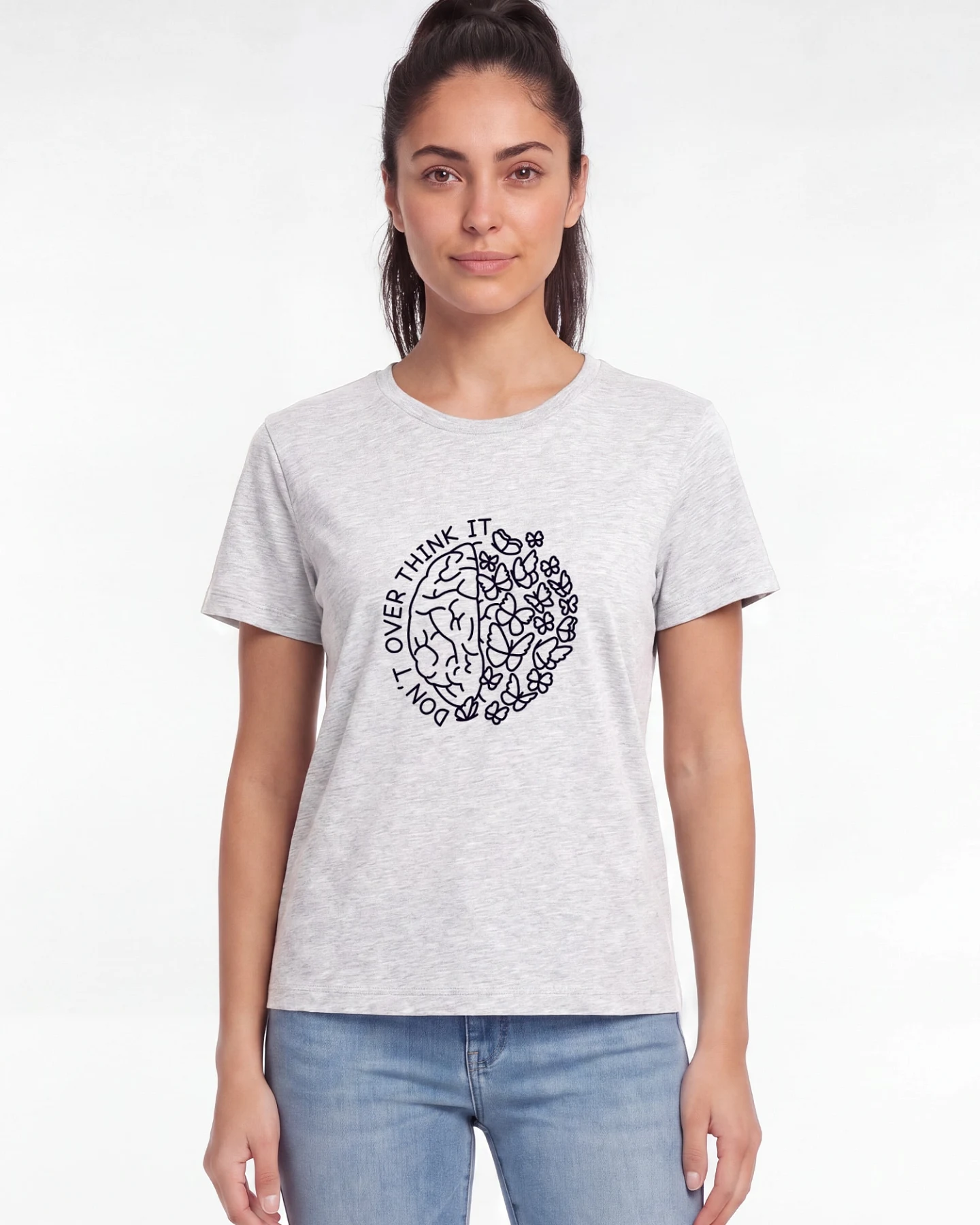 Watapparel T-Shirt Dont Overthink It – Ansicht 2