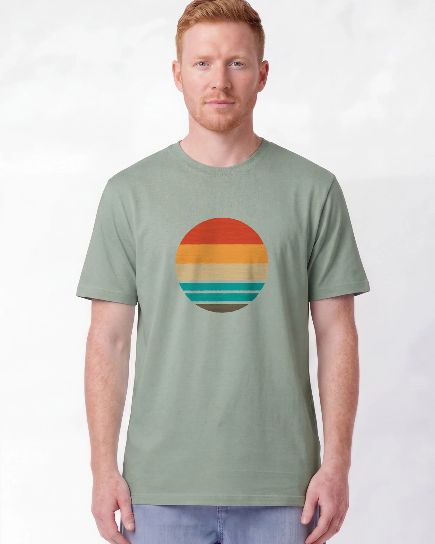Watapparel T-Shirt Retro Sunset Ocean – Ansicht 2