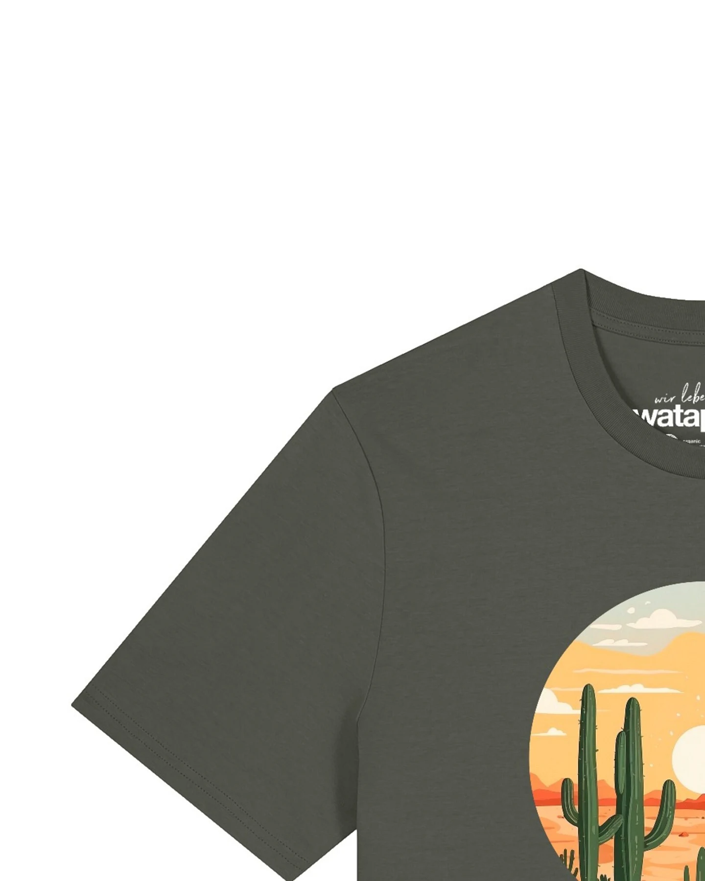 Watapparel T-Shirt Sonnenuntergang In Der Wüste – Ansicht 3