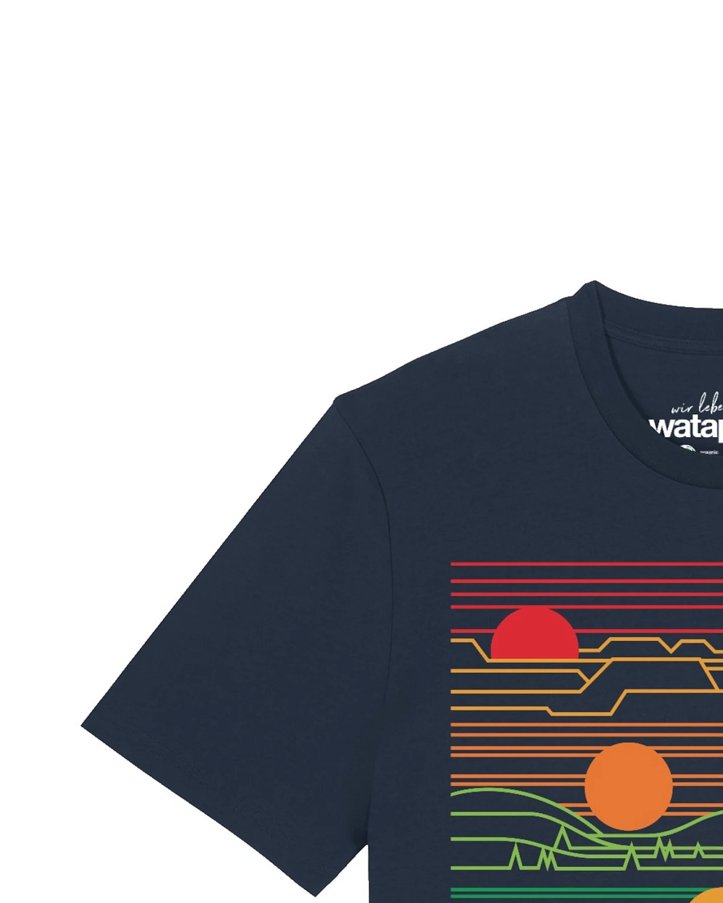 Watapparel T-Shirt Sun And Moon – Ansicht 3