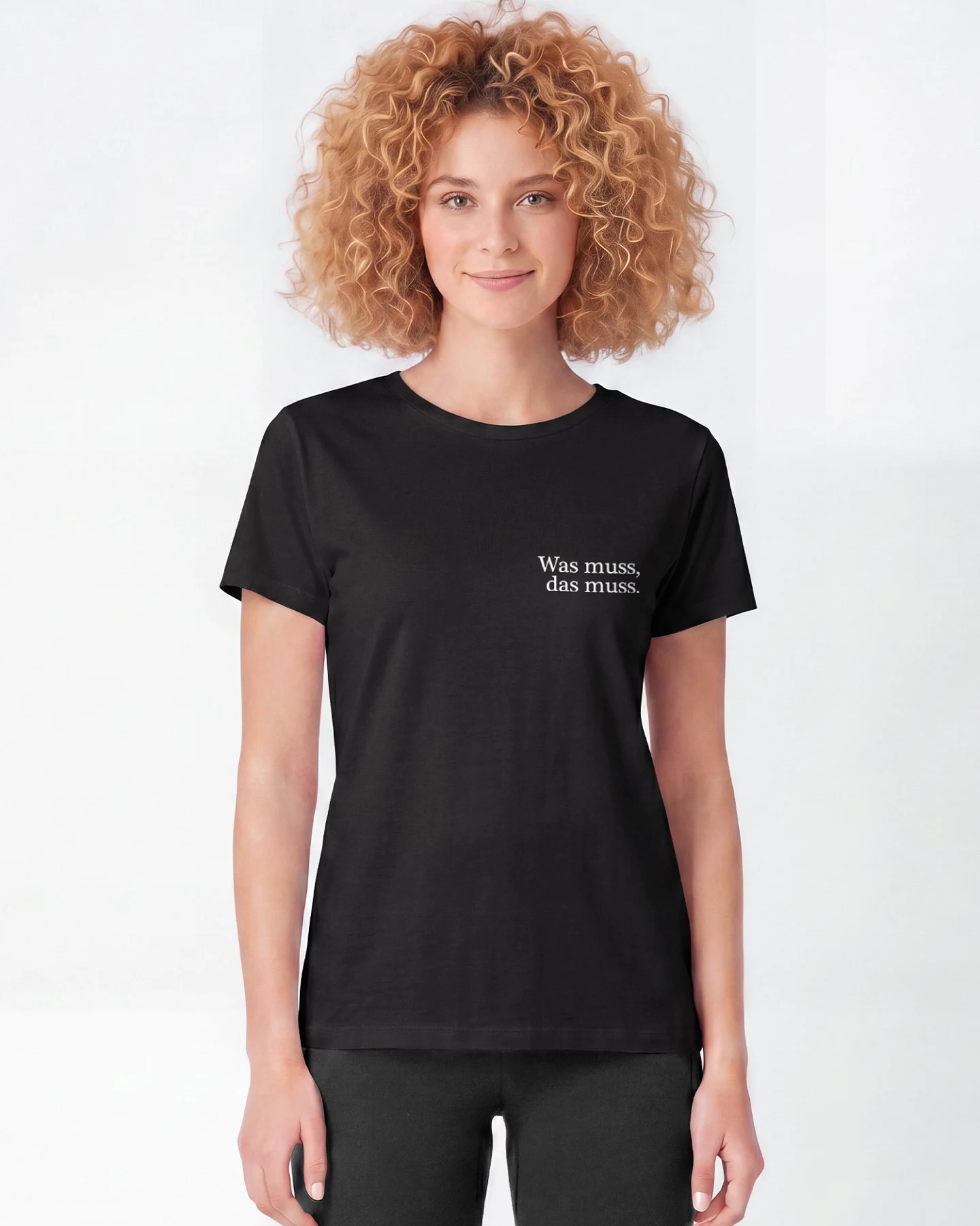 Watapparel T-Shirt Was Muss Das Muss – Ansicht 2