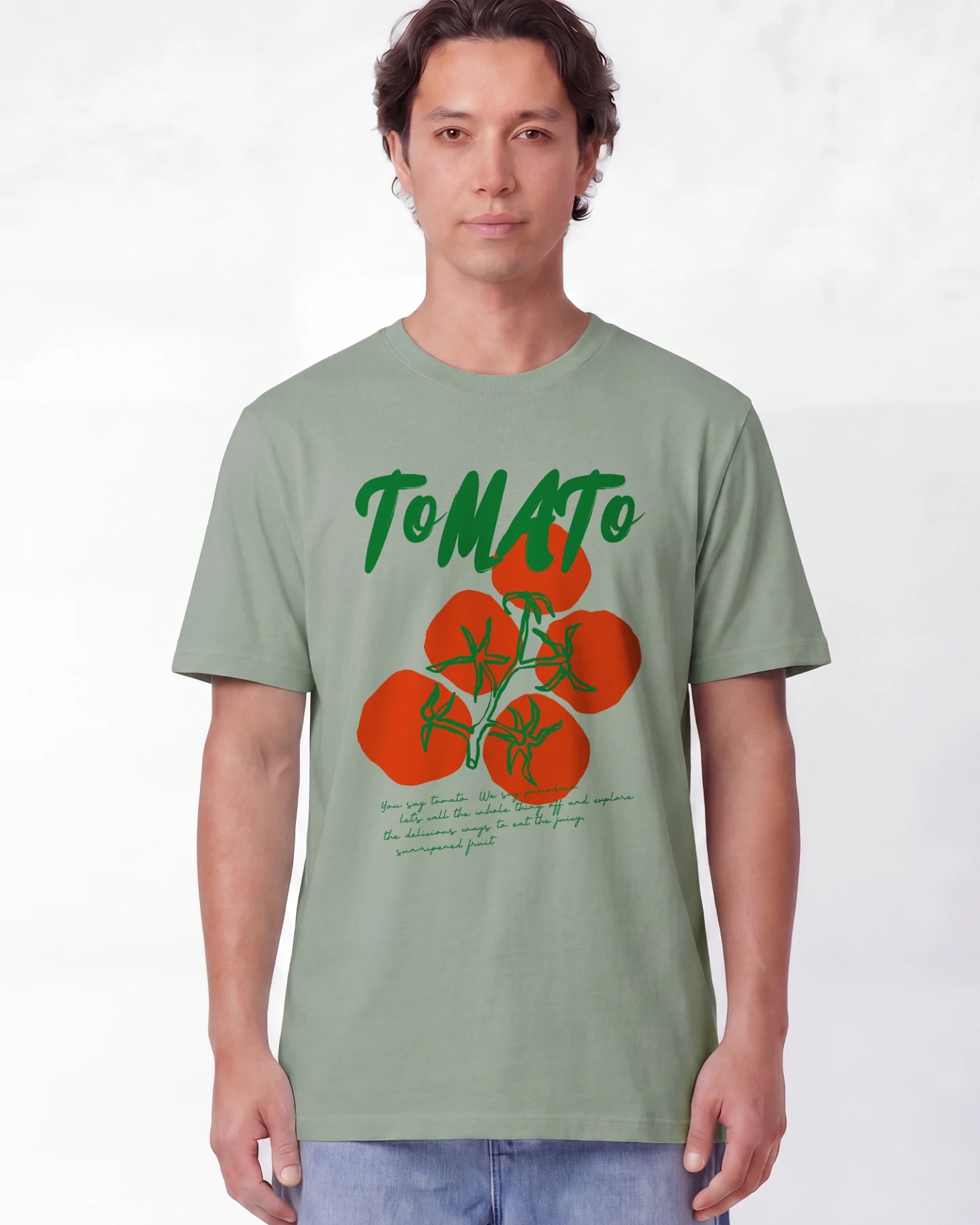 Watapparel T-Shirt Tomato – Ansicht 2