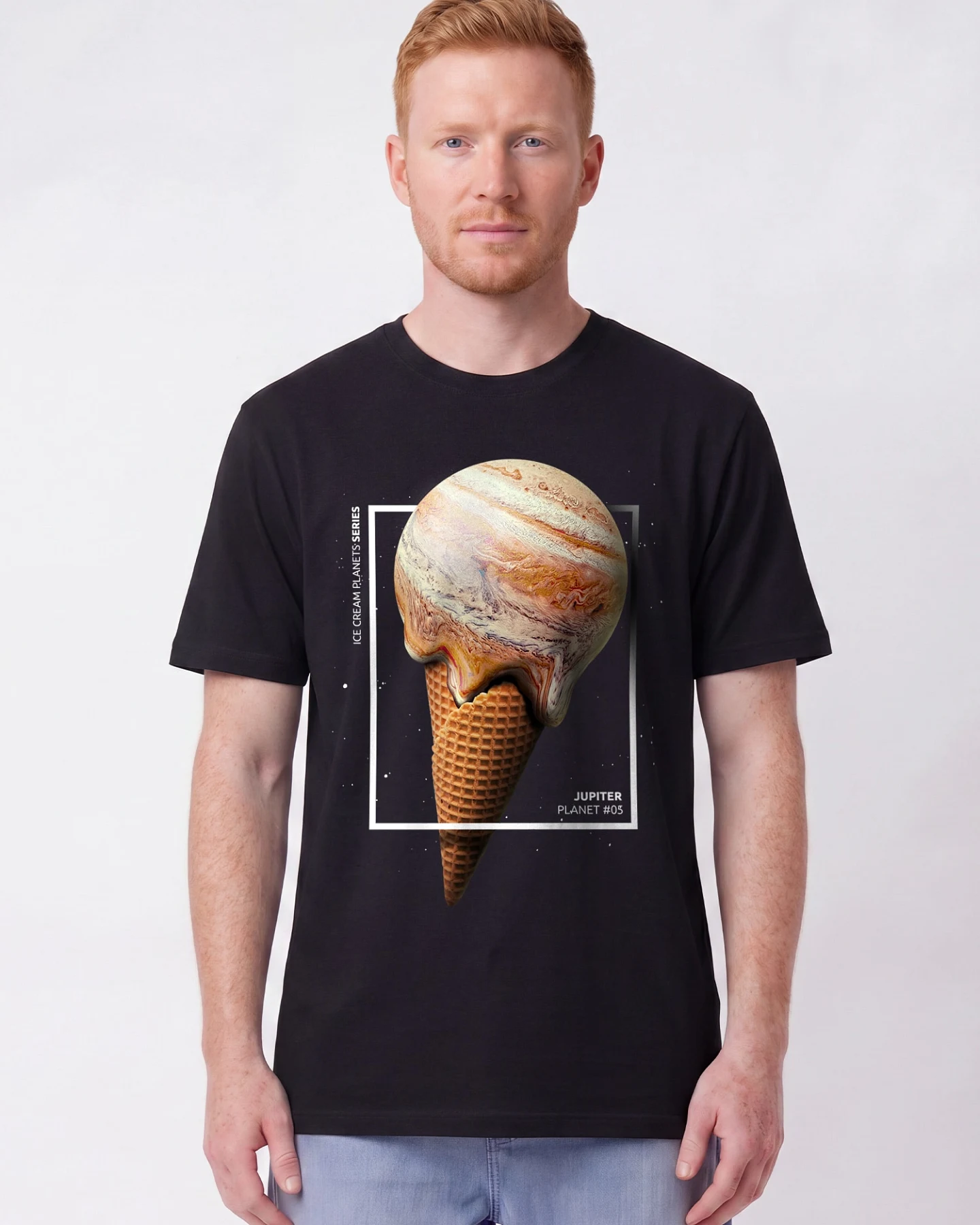 Watapparel T-Shirt Jupiter Planet (GOTS) – Ansicht 2