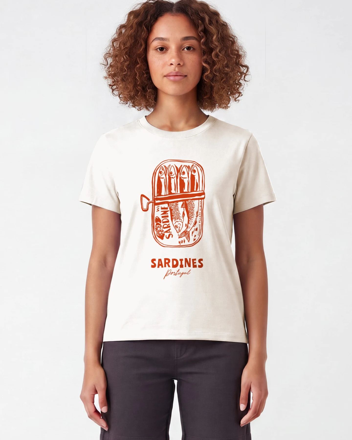 Watapparel T-Shirt Sardines Portugal – Ansicht 2
