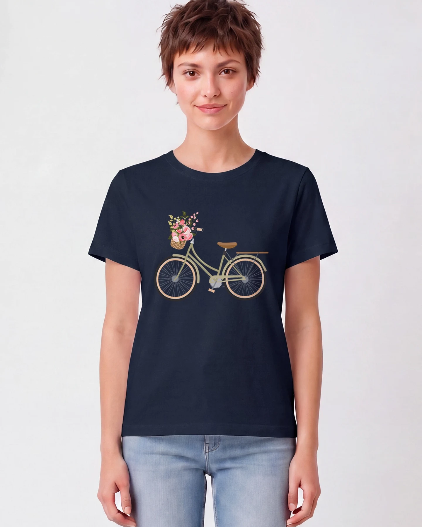 Watapparel T-Shirt Damenfahrrad – Ansicht 2