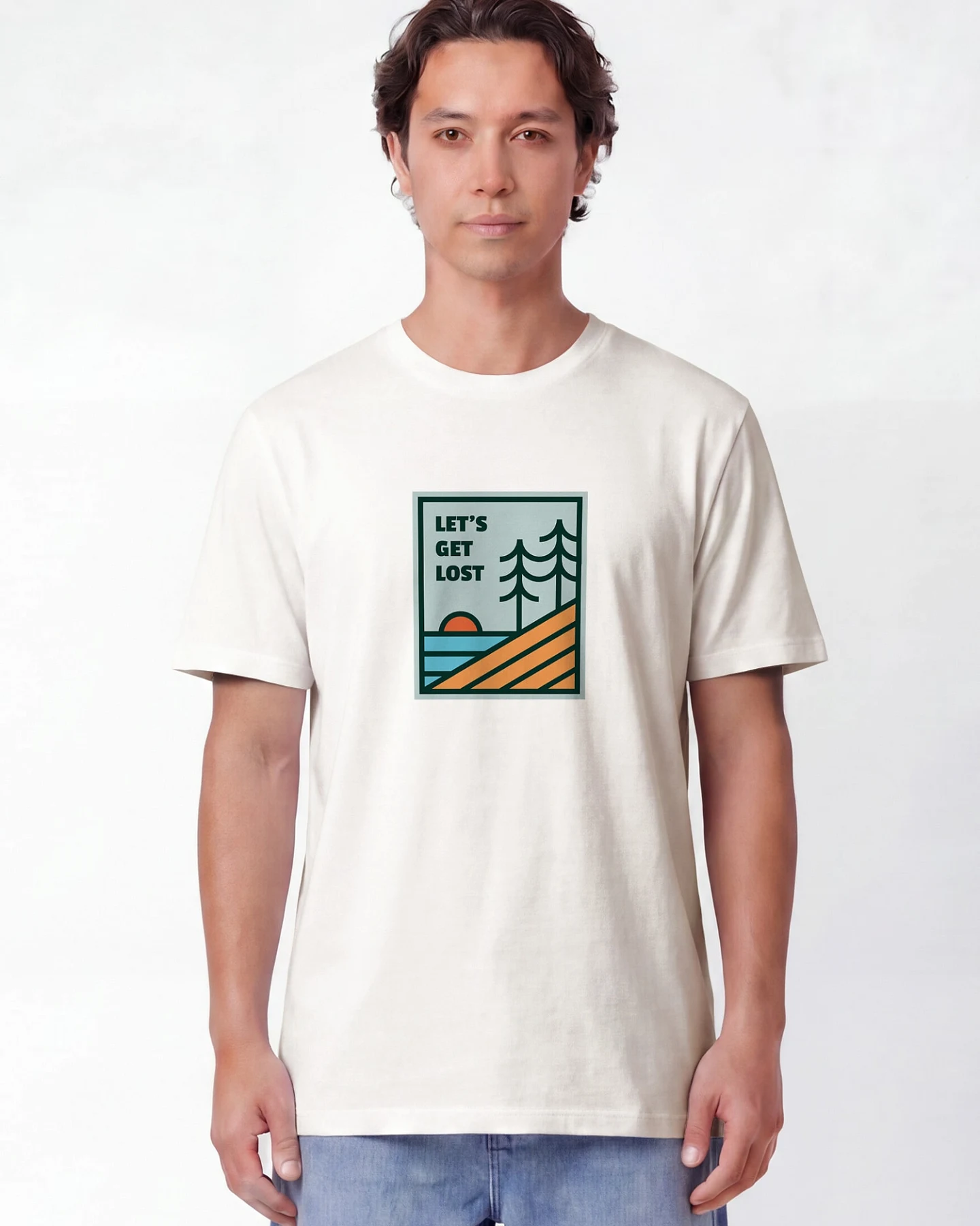 Watapparel T-Shirt Lets Get Lost – Ansicht 2