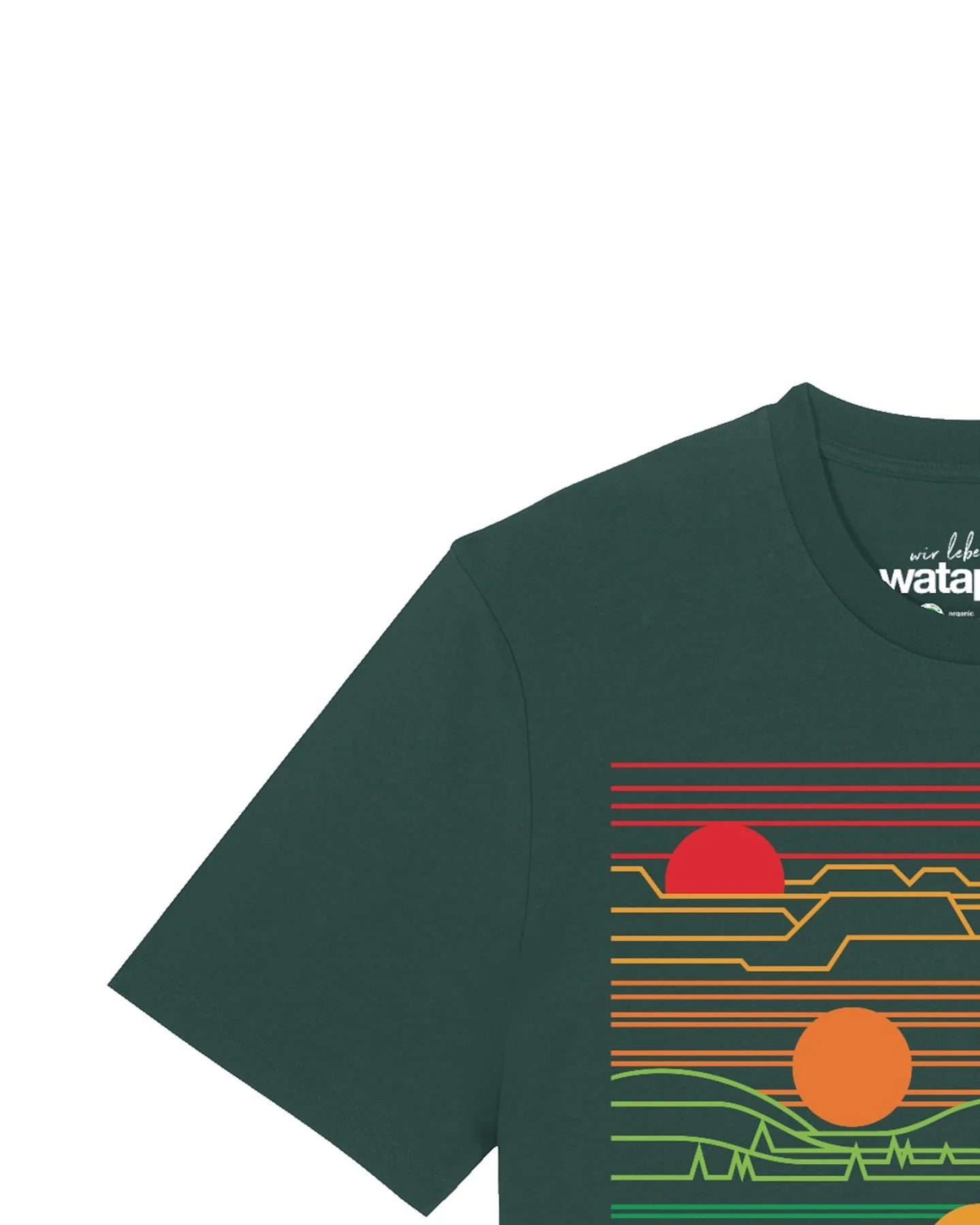 Watapparel T-Shirt Sun And Moon – Ansicht 3