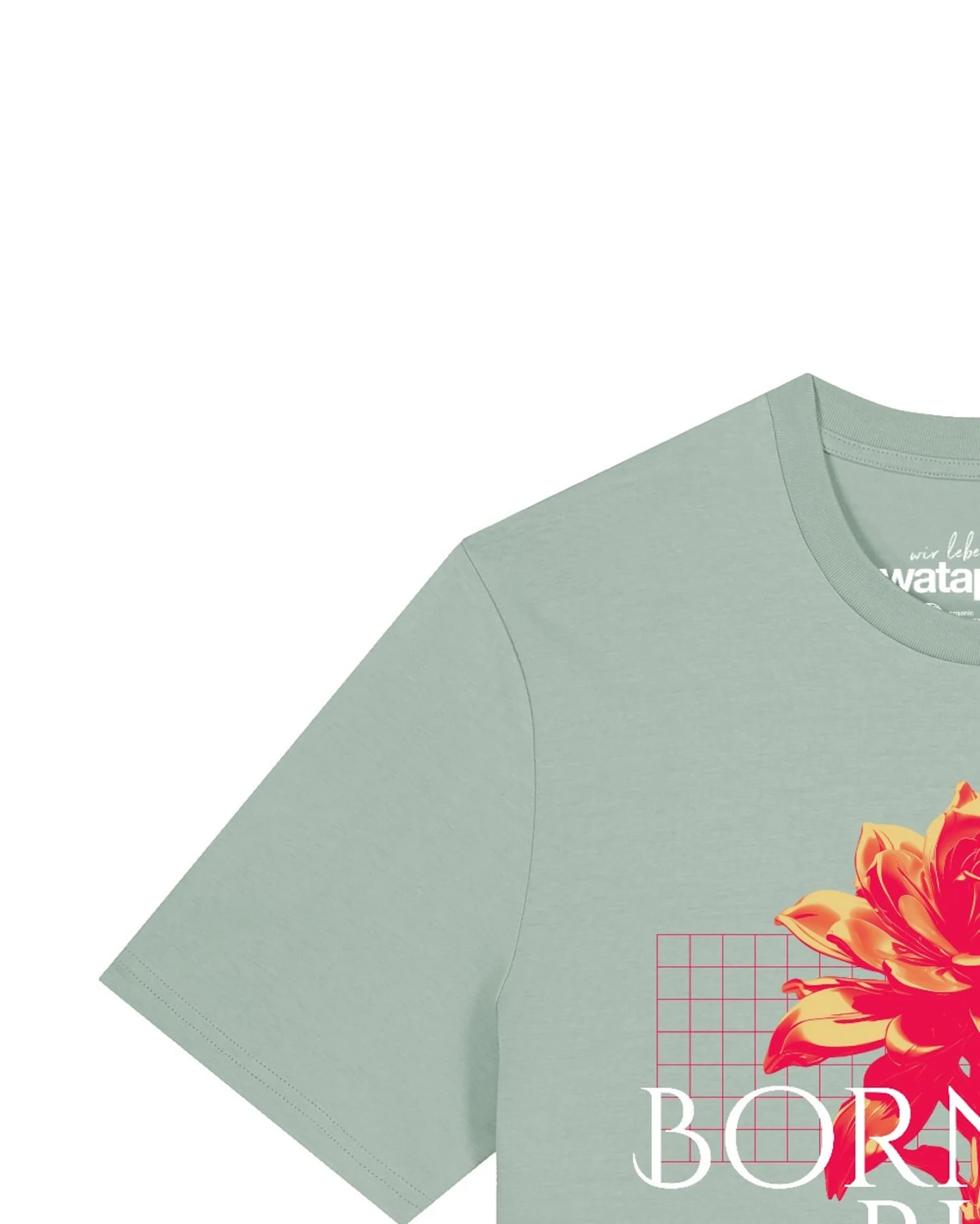 Watapparel T-Shirt Born To Bloom – Ansicht 3