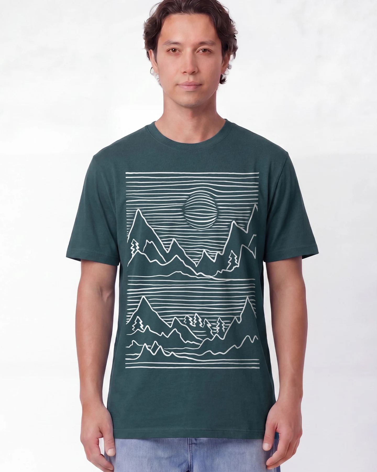 Watapparel T-Shirt Mountains – Ansicht 2