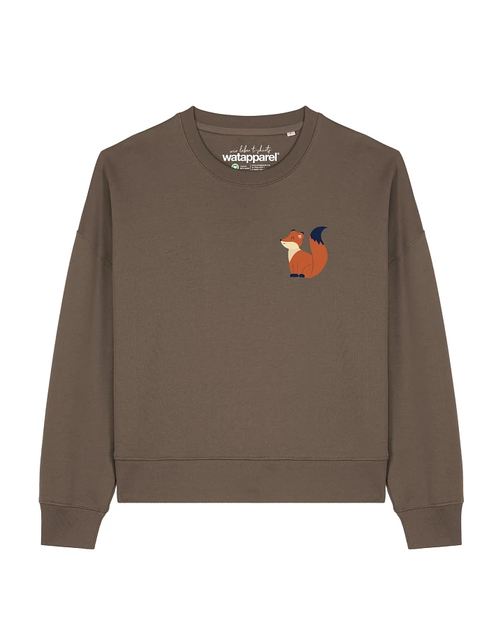 Watapparel Sweatshirt Cute Fox
