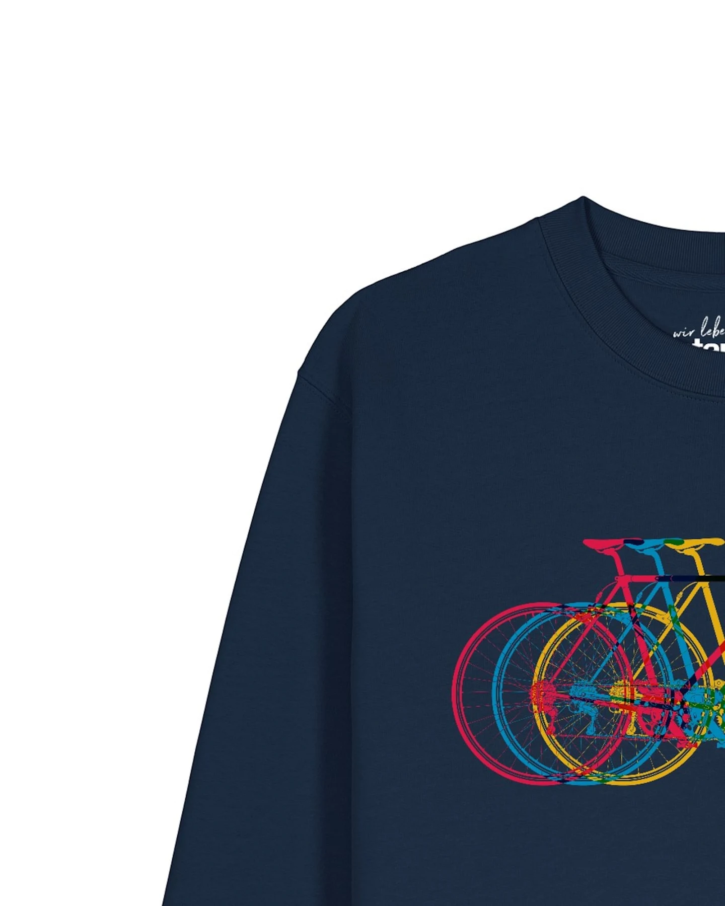 Watapparel Sweatshirt Fahrräder – Ansicht 3