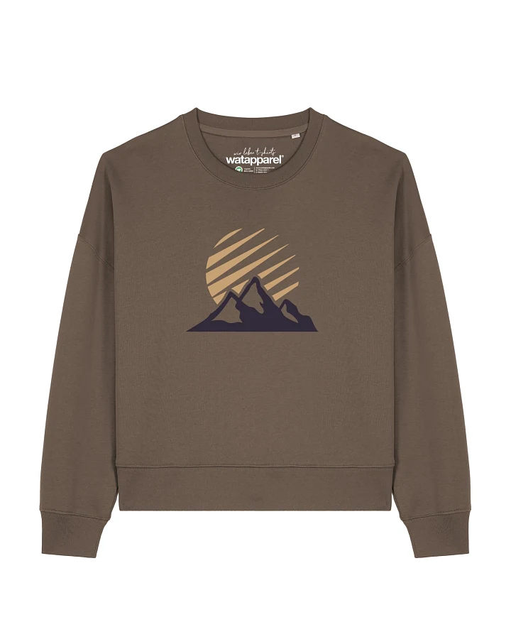 Watapparel Sweatshirt Mountain And Sun