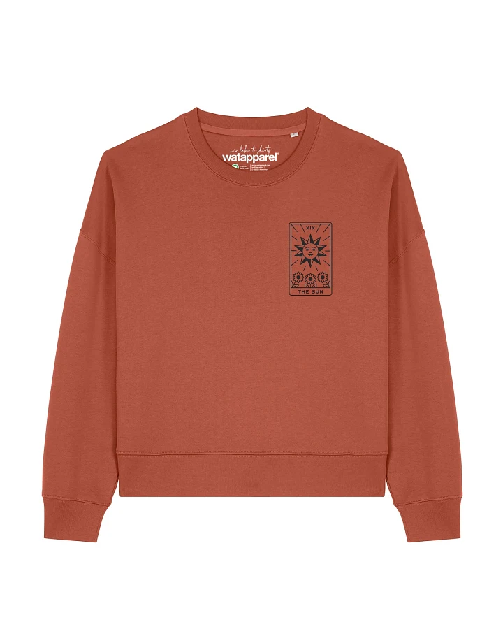 Watapparel Sweatshirt Tarot The Sun