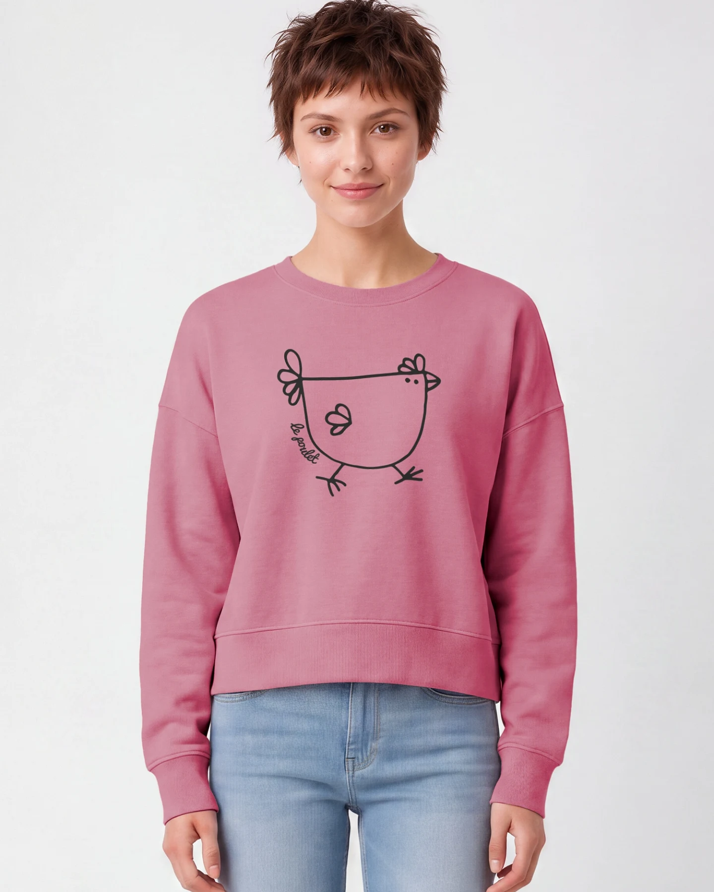 Watapparel Sweatshirt Le Poulet – Ansicht 2