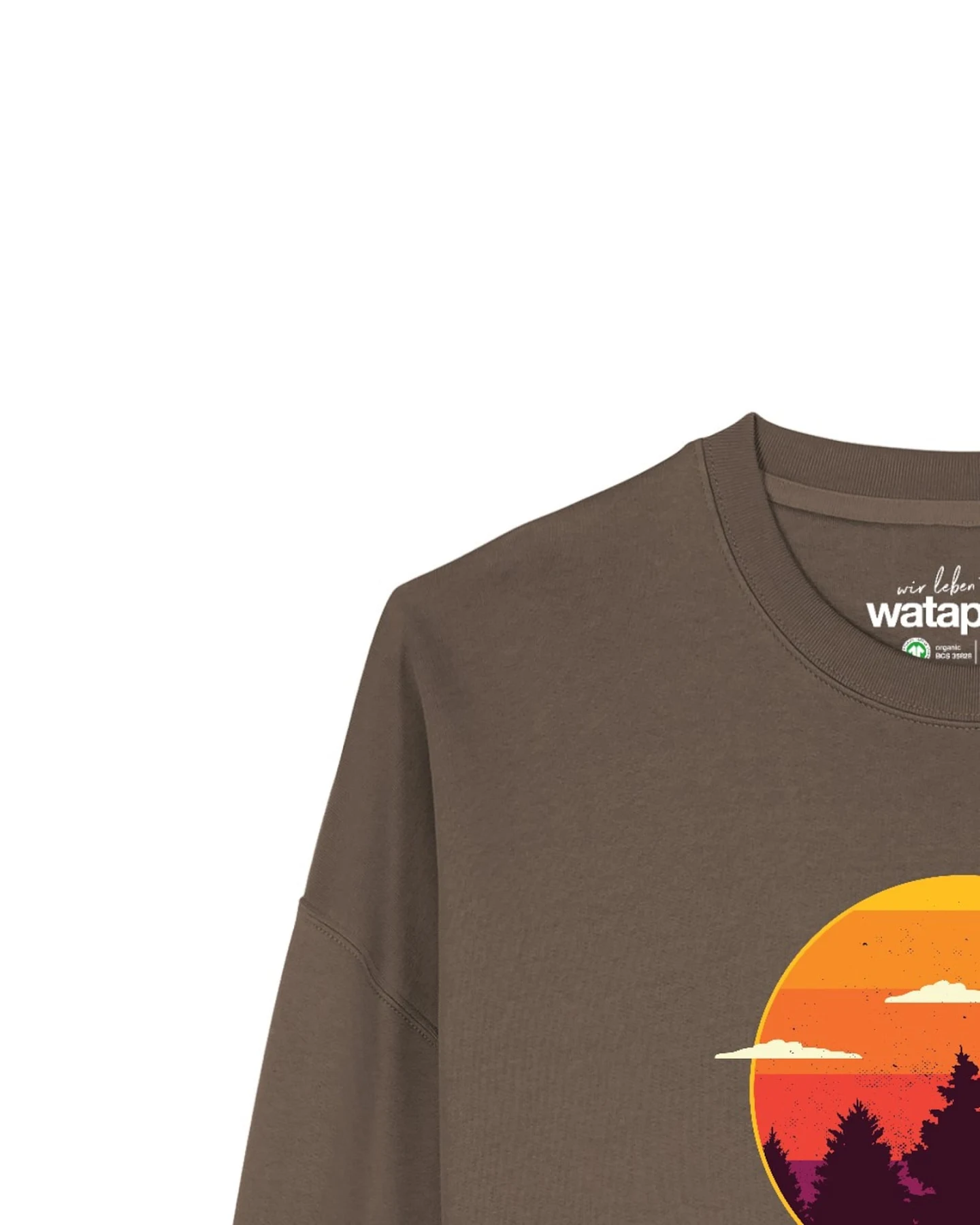Watapparel Sweatshirt Sunset Forest – Ansicht 3